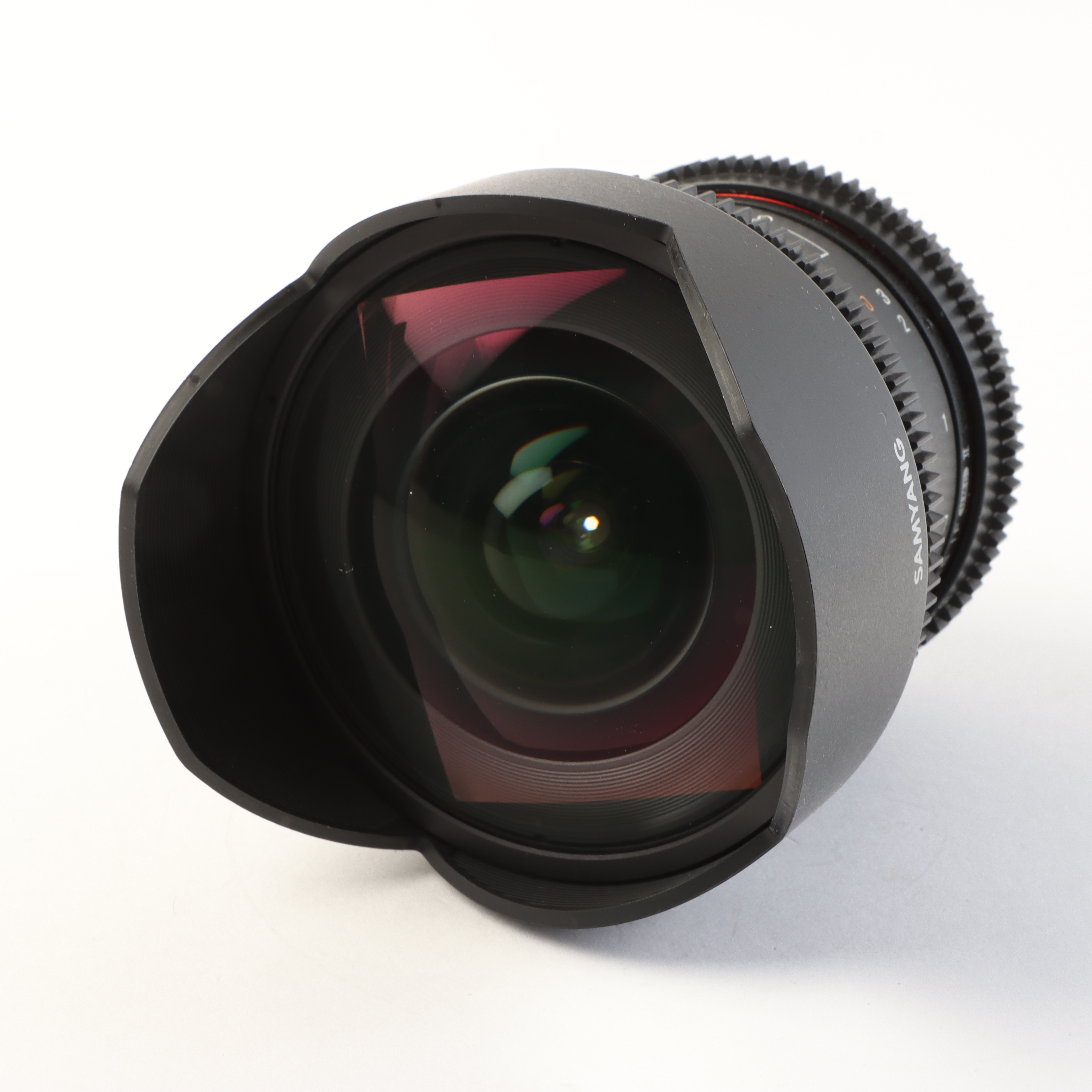 USED Samyang VDSLR 14mm T3.1 MK2 Lens for Canon EF
