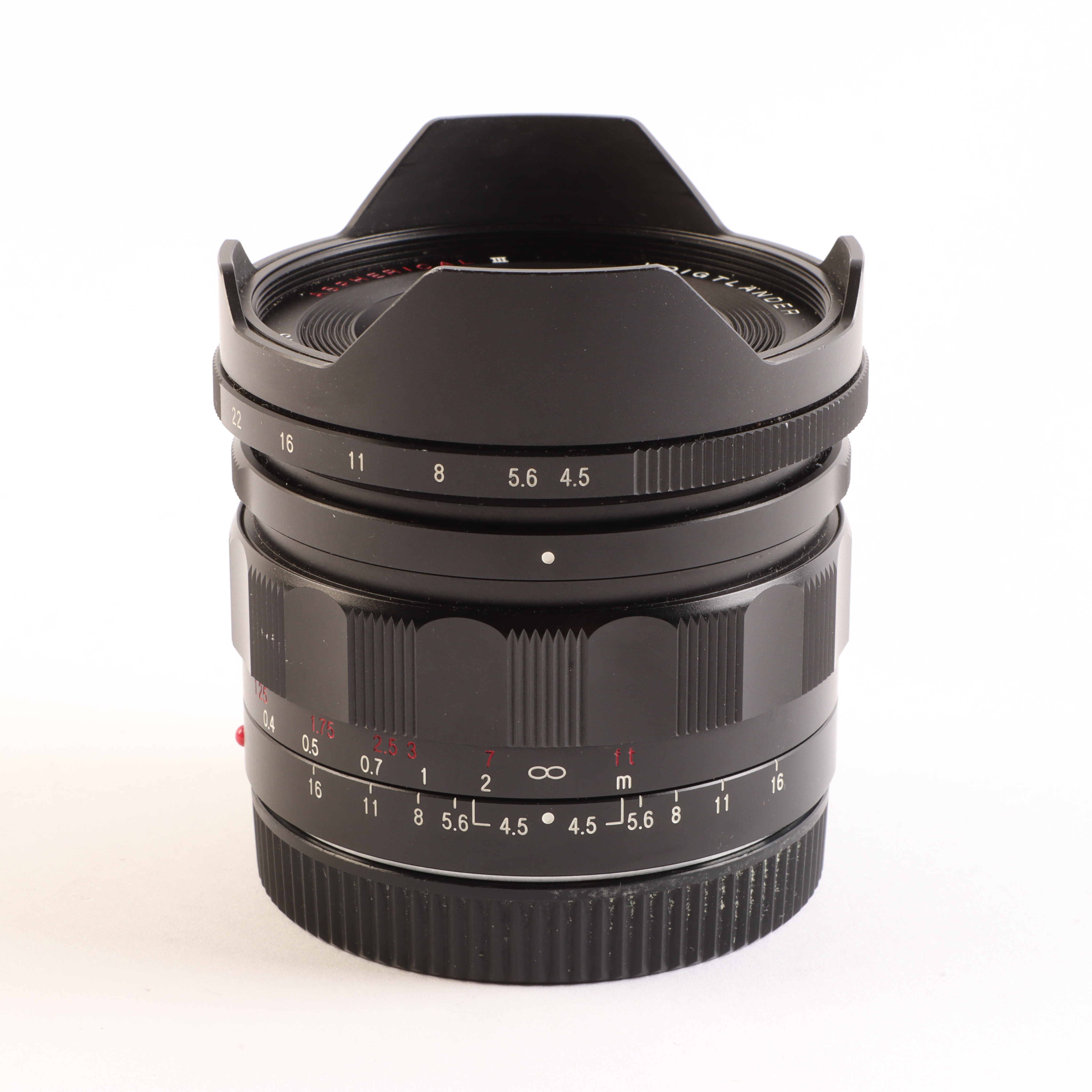 USED Voigtlander 15mm f4.5 III Super Wide Heliar Lens - Sony E Mount