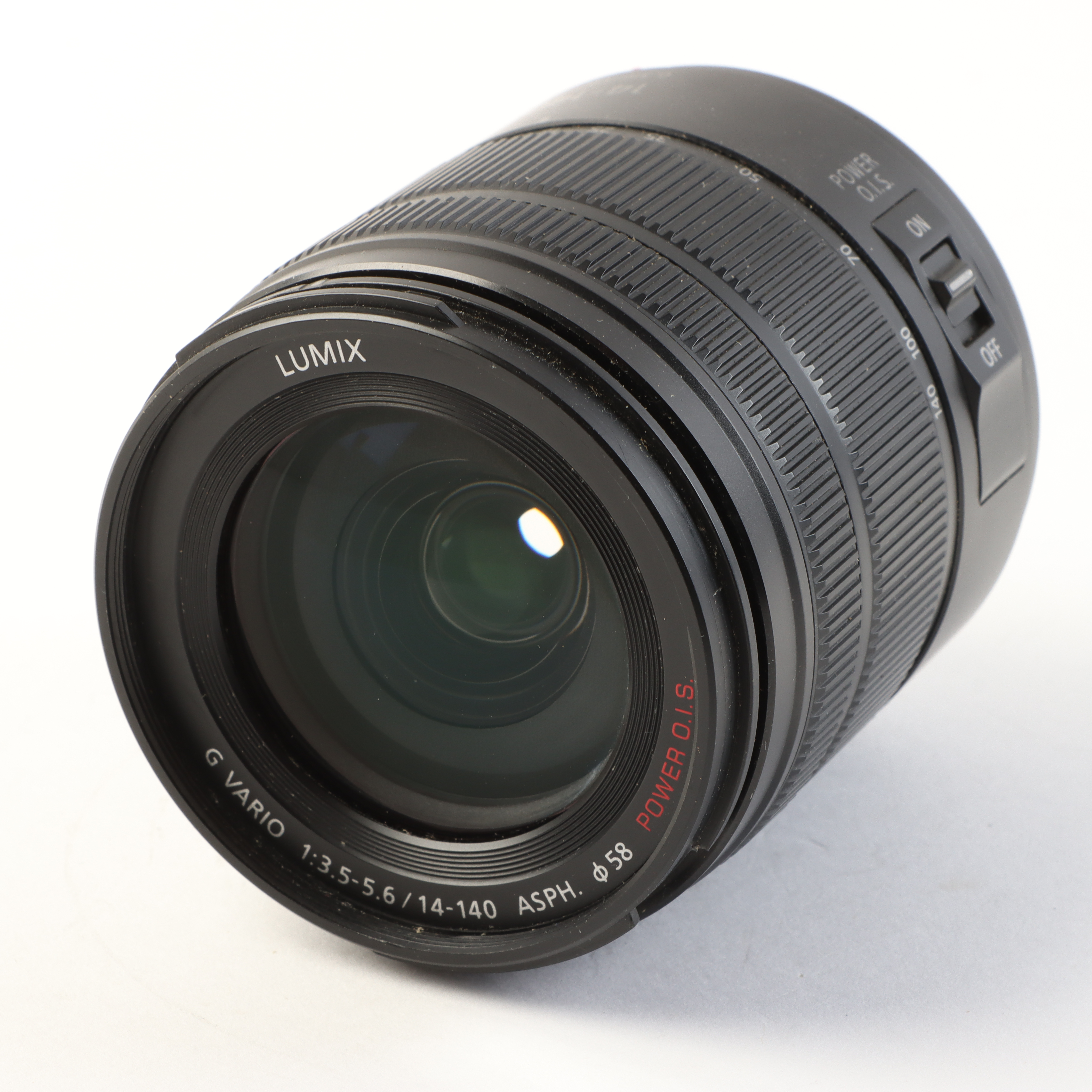USED Panasonic 14-140mm f3.5-5.6 G HD Vario ASPH Power OIS Micro Four Thirds Lens