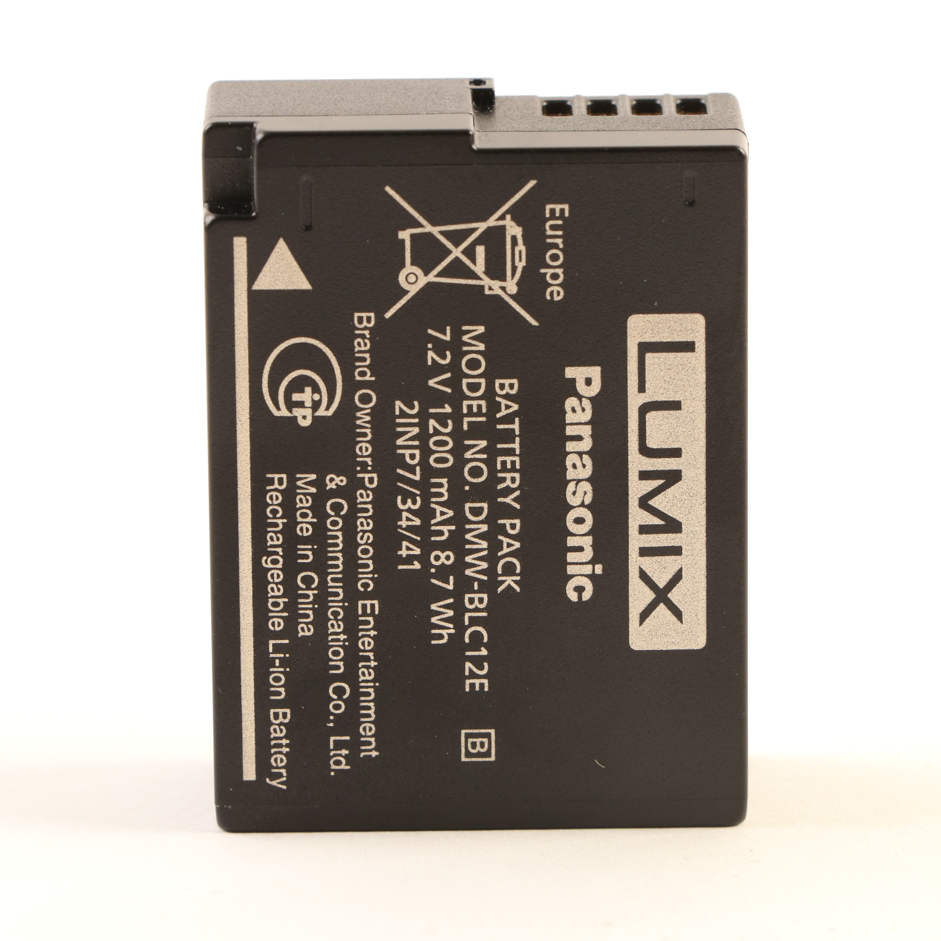 USED Panasonic DMW-BLC12 Battery