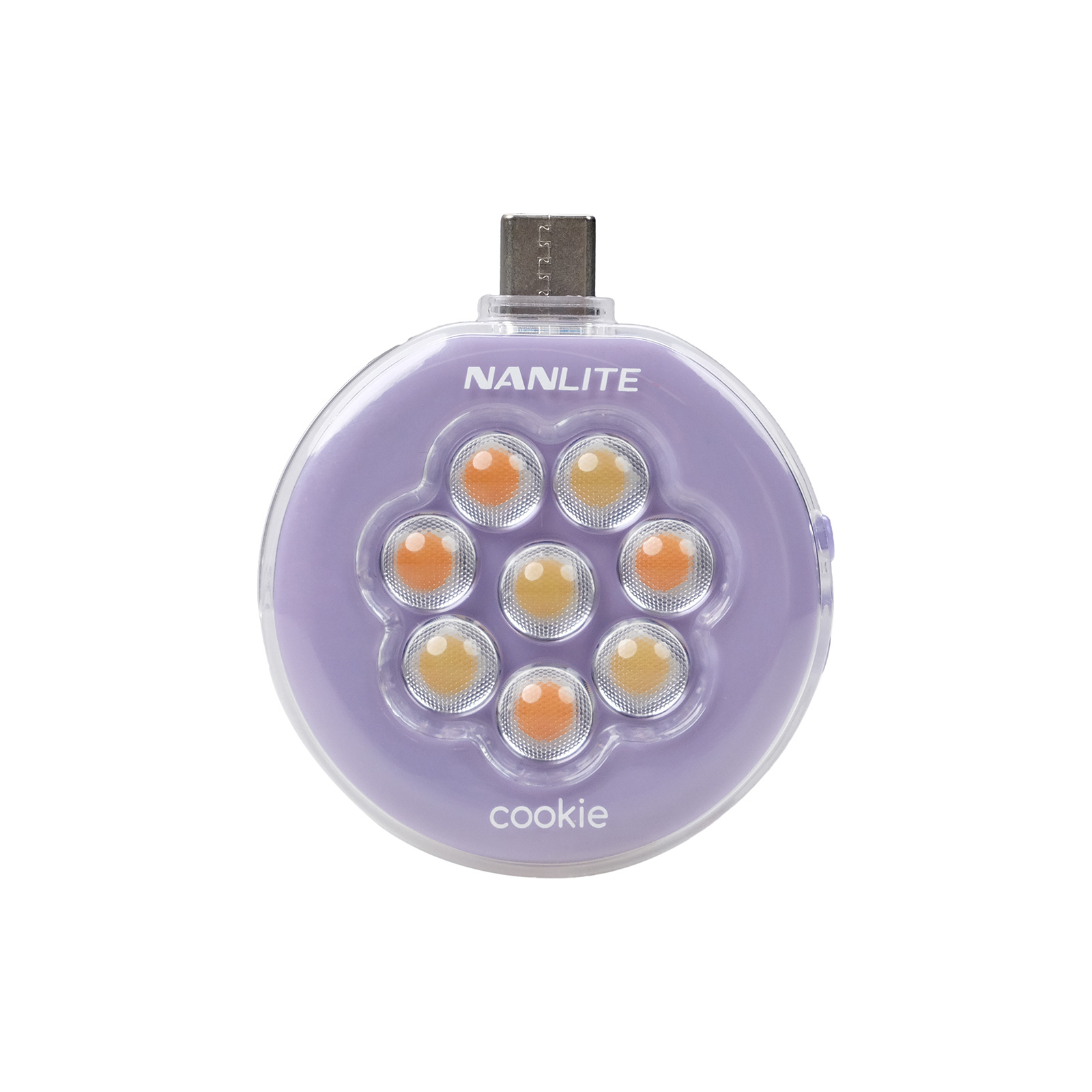 NanLite Cookie LED Mini Light - Lavender
