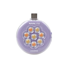 NanLite Cookie LED Mini Light - Lavender