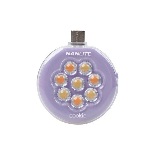 NanLite Cookie LED Mini Light - Lavender