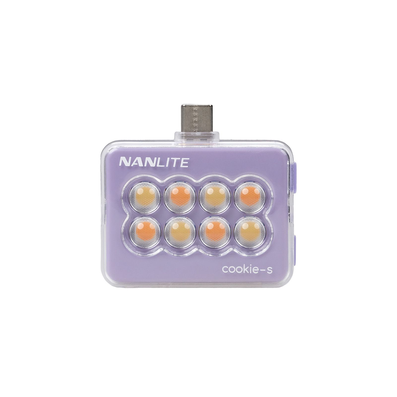 Image of NanLite Cookie-S LED Mini Light - Lavender