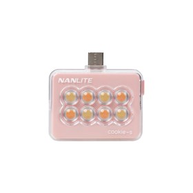 NanLite Cookie-S LED Mini Light - Coral Pink