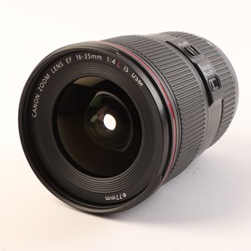 USED Canon EF 16-35mm f4L IS USM Lens