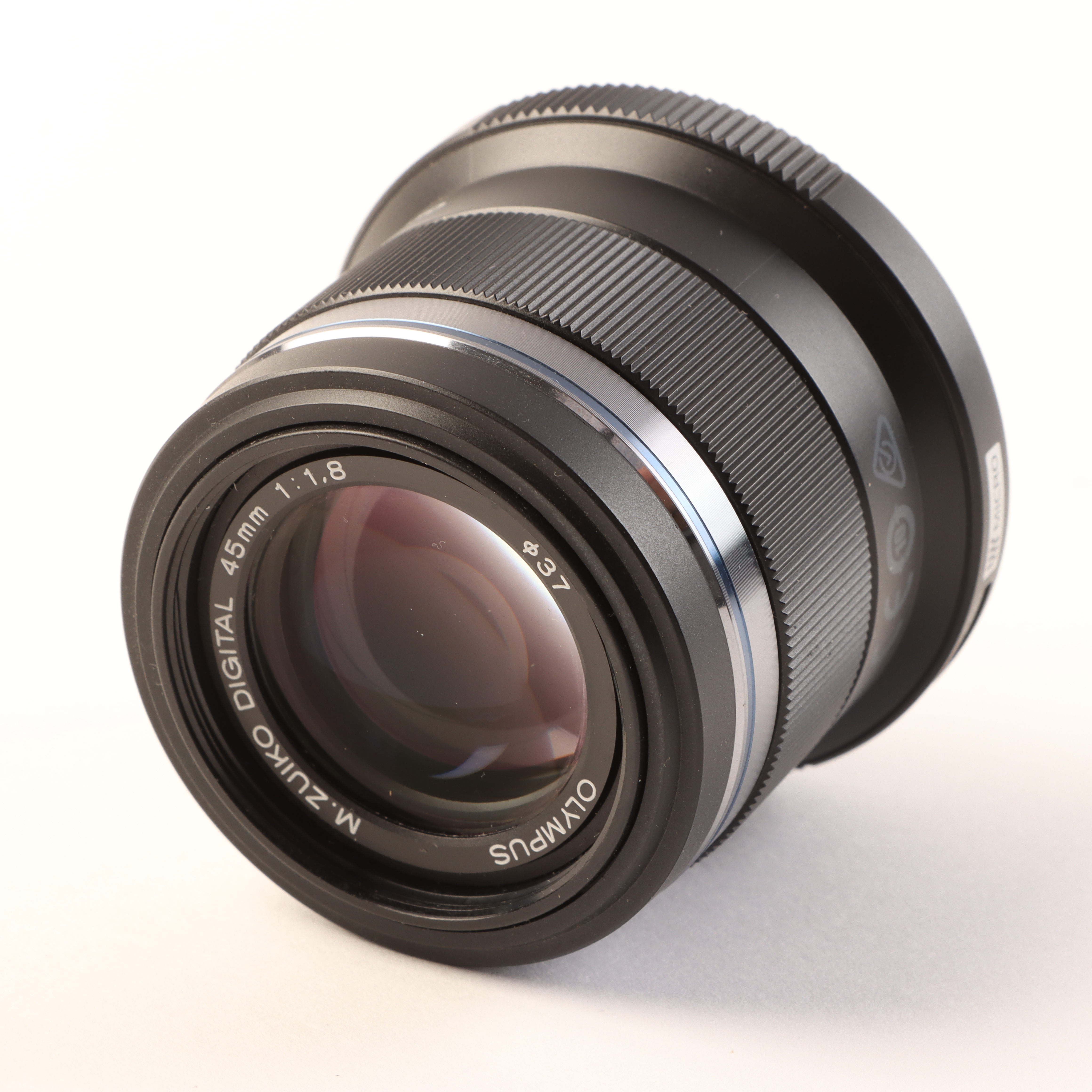 USED Olympus M.Zuiko Digital 45mm f1.8 Digital Lens - Black