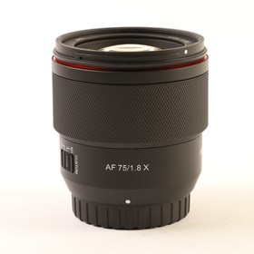 USED Samyang AF 75mm f1.8 Lens for Fujifilm X