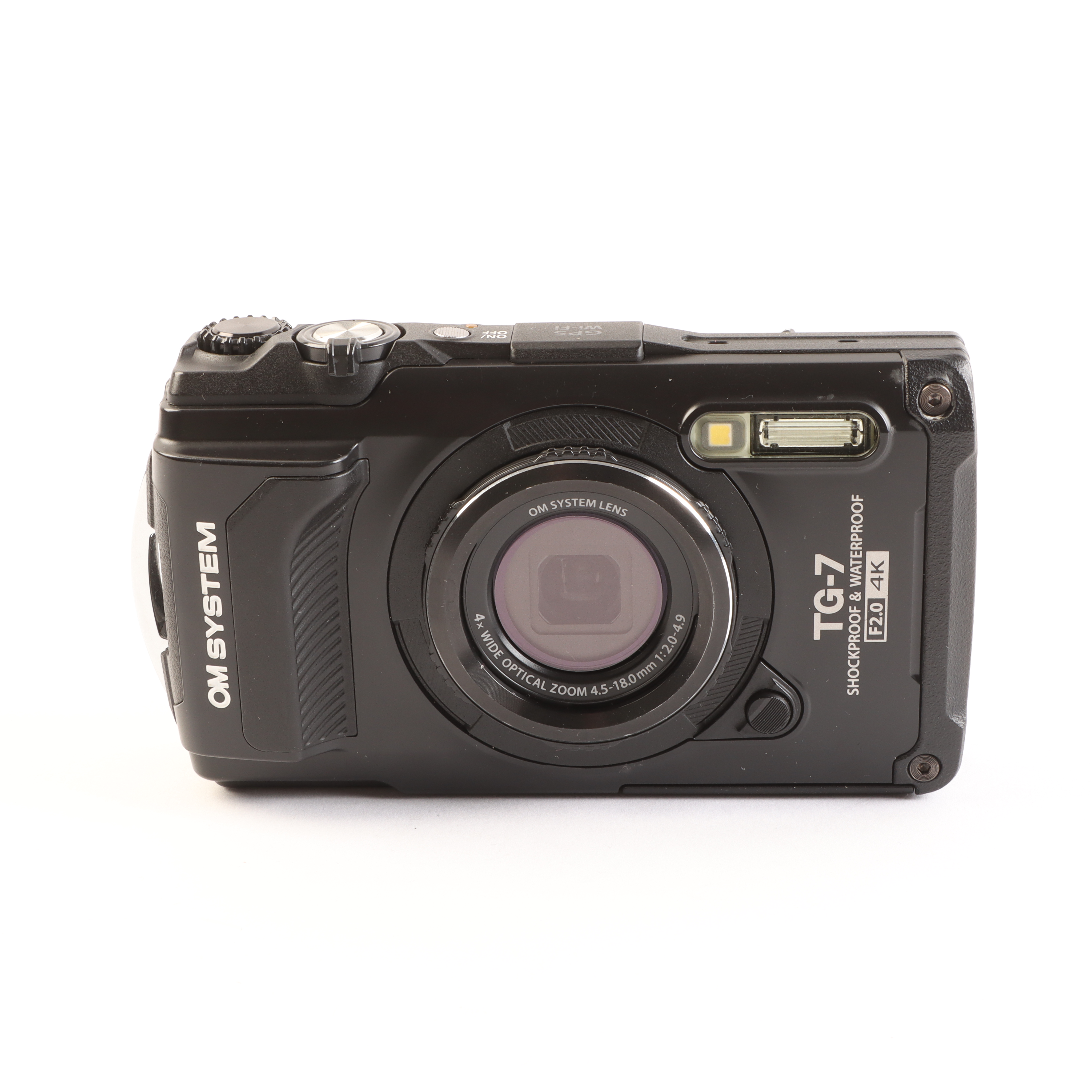 USED OM SYSTEM Tough TG-7 Digital Camera - Black