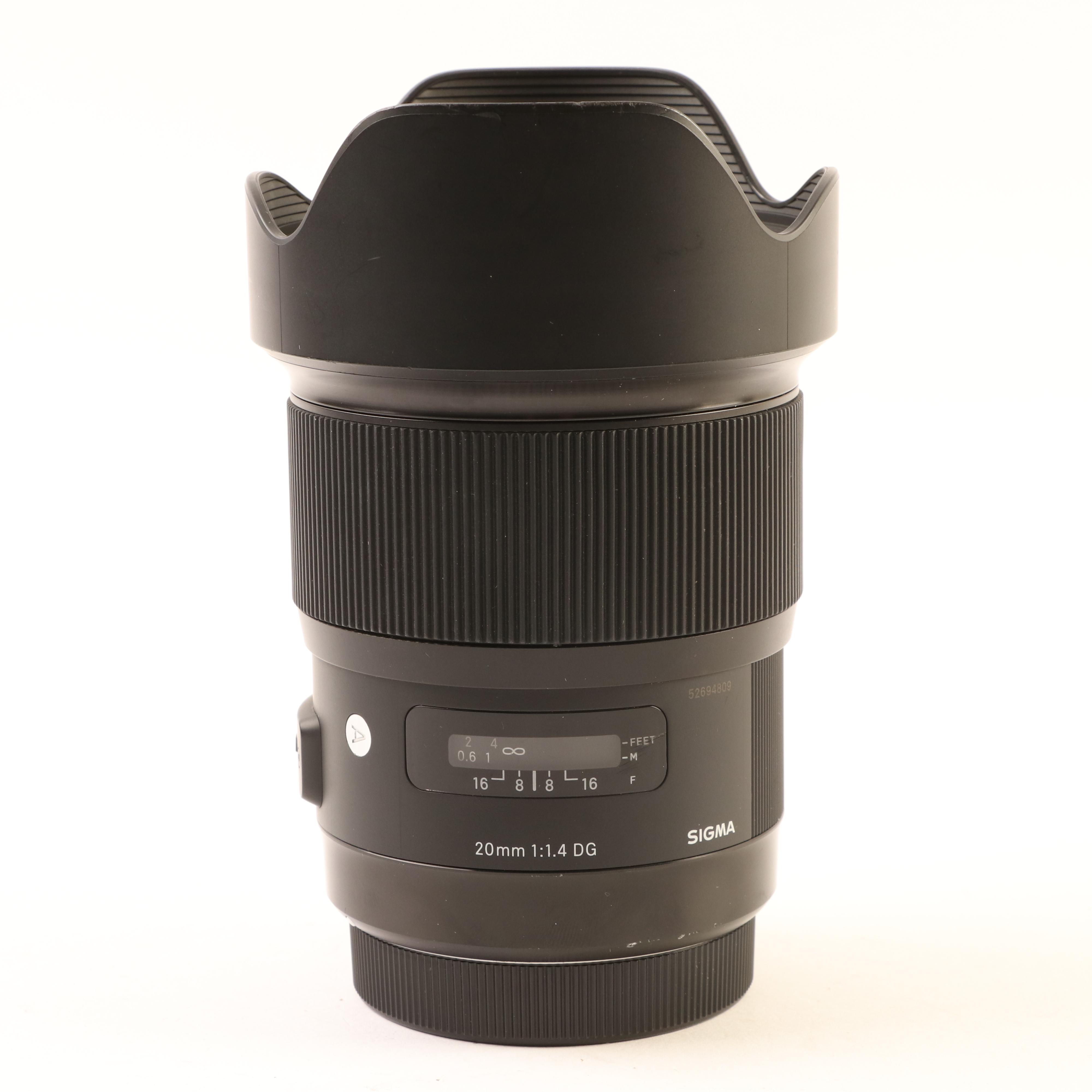 USED Sigma 20mm f1.4 DG HSM Art Lens for Canon EF