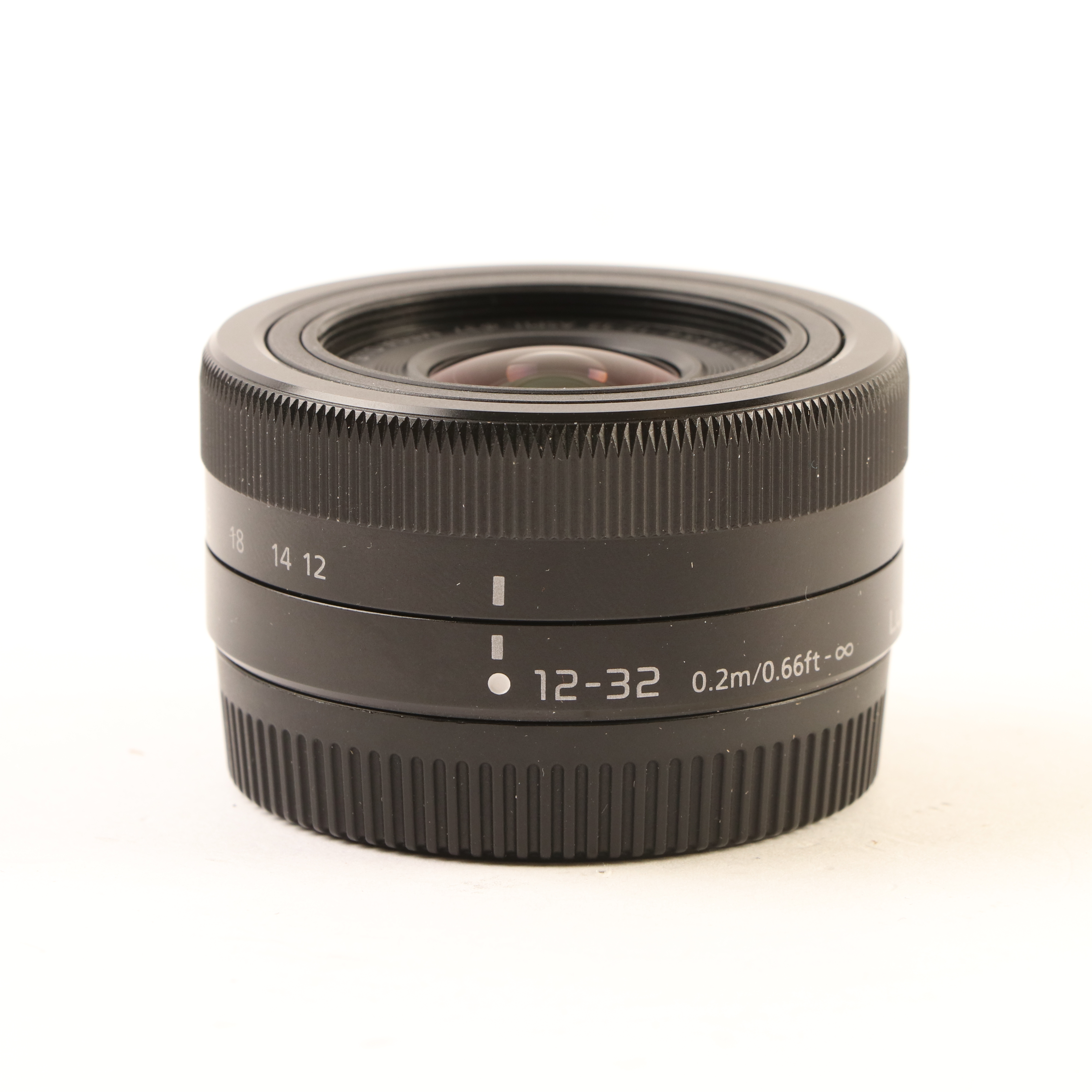 USED Panasonic 12-32mm f3.5-5.6 Mega OIS G Vario Lens - Black