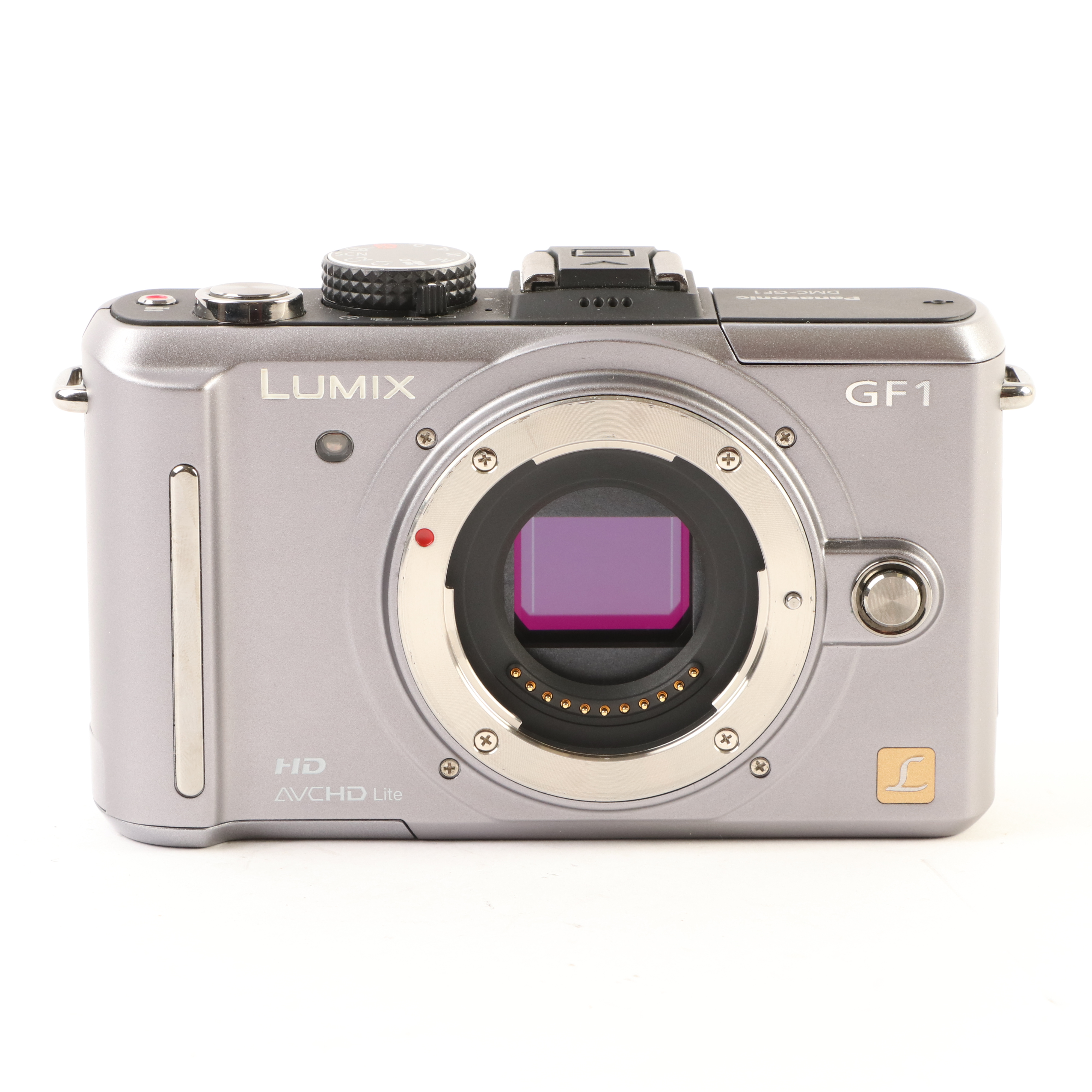 USED Panasonic Lumix DMC-GF1 Silver Digital Camera Body