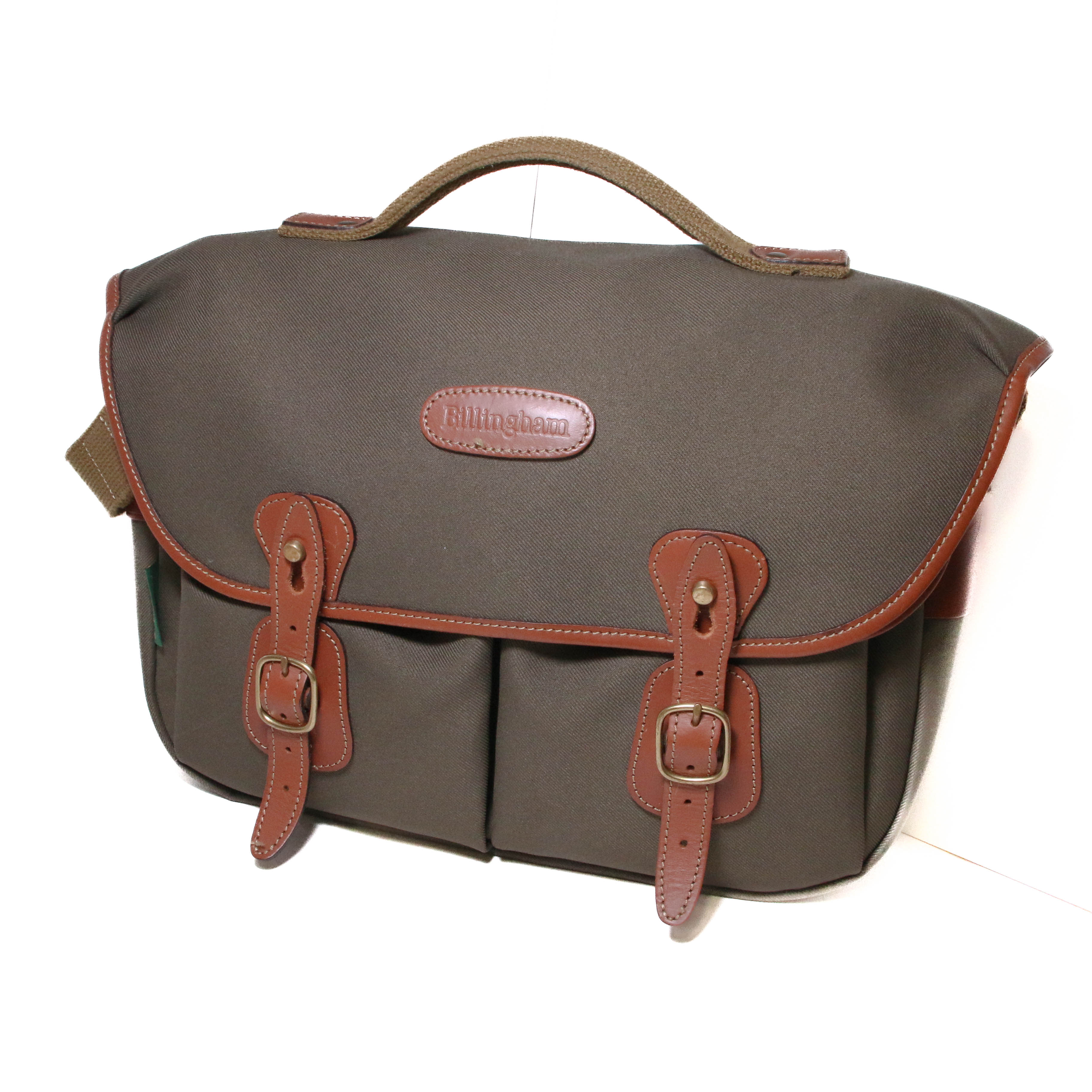 USED Billingham Hadley Pro Original - Sage FibreNyte / Tan