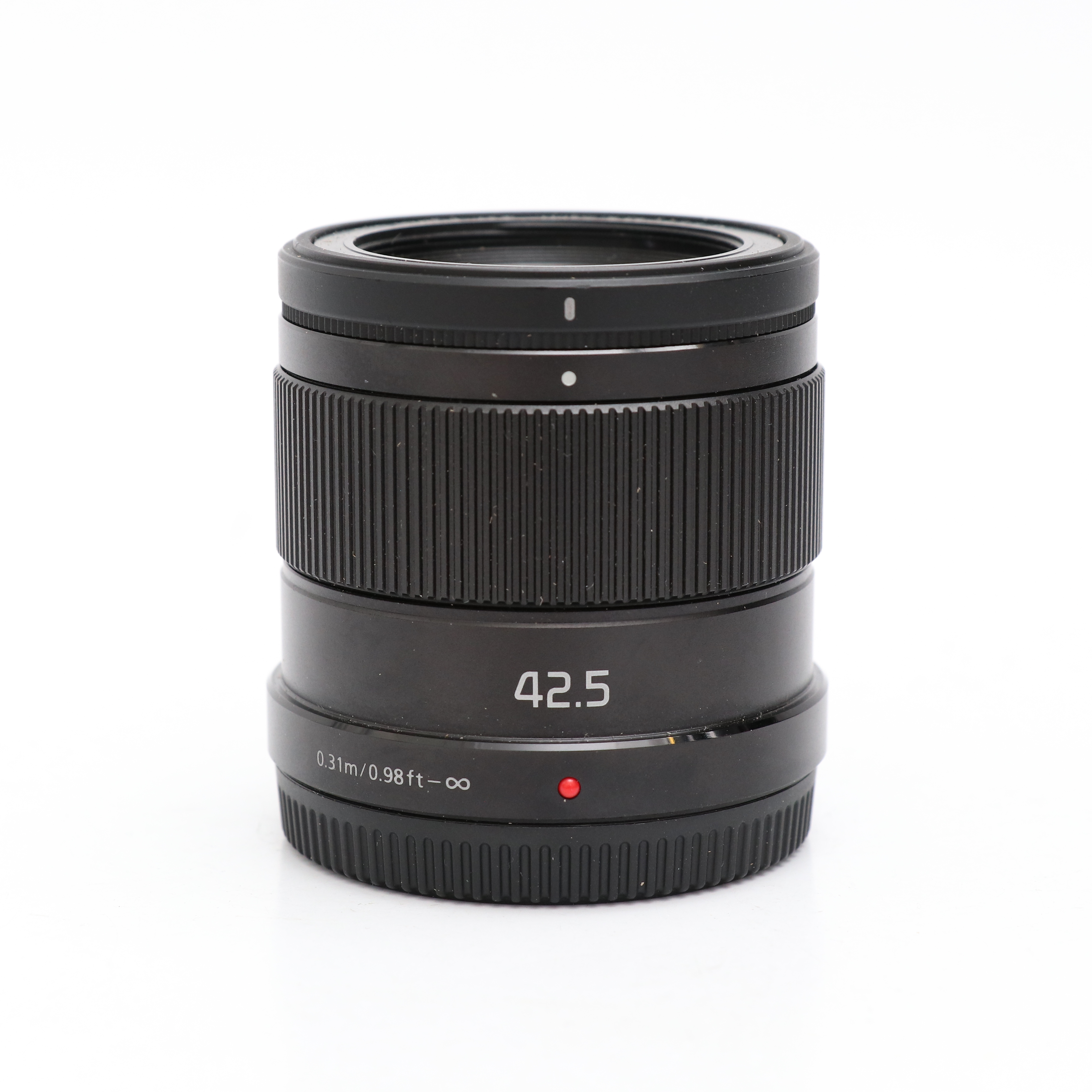 USED Panasonic 42.5mm f1.7 LUMIX G ASPH POWER OIS Lens - Black