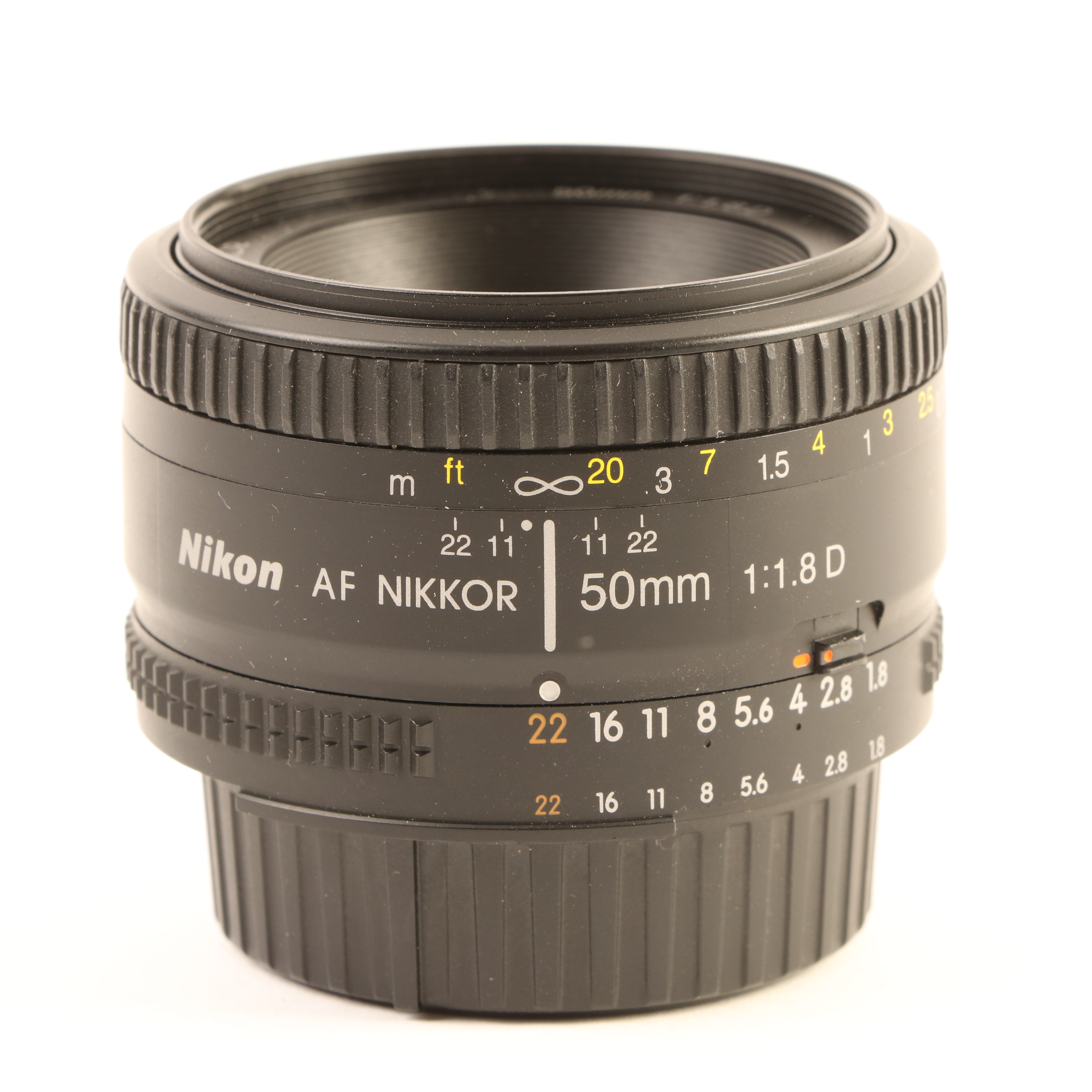 USED Nikon 50mm f1.8 D AF Lens