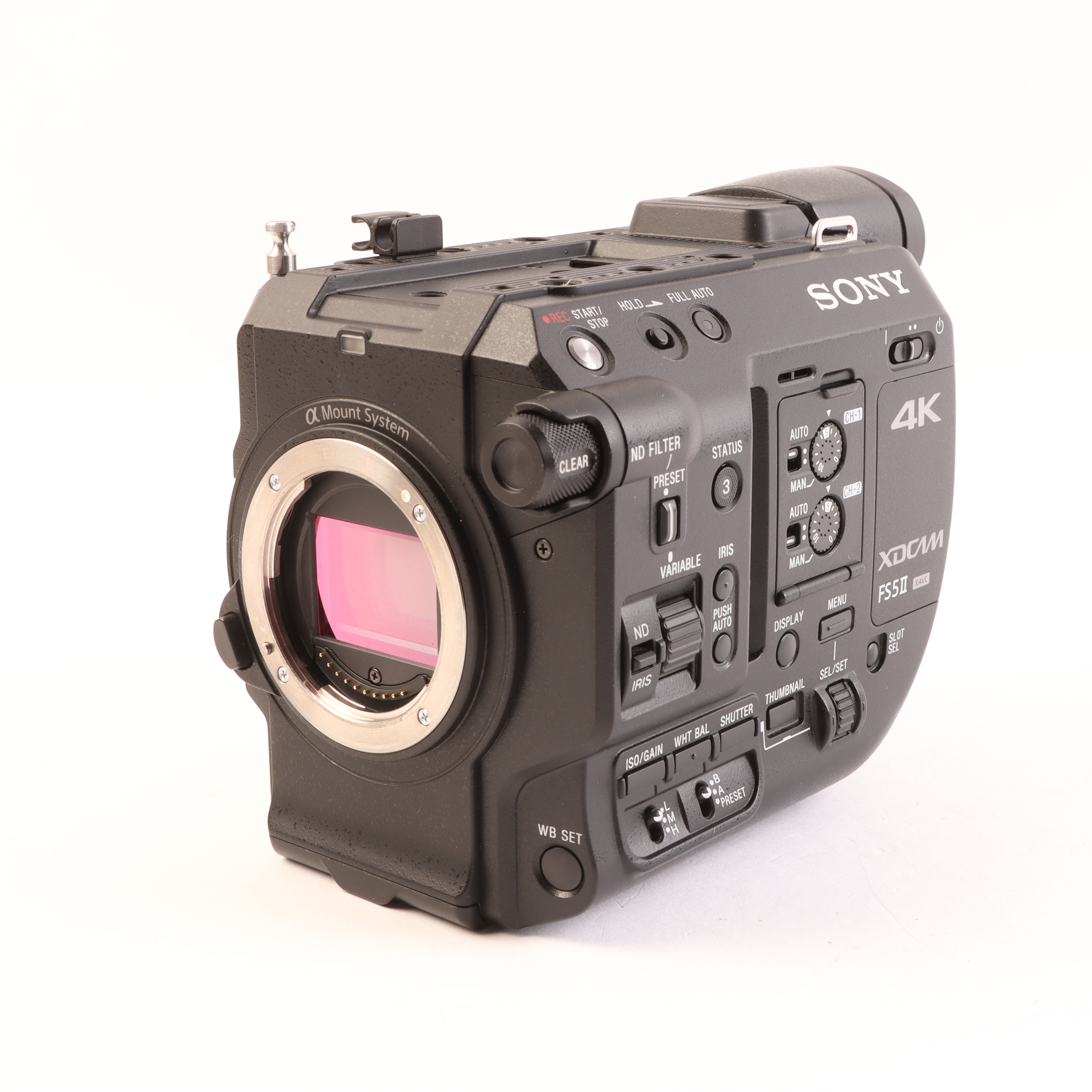 USED Sony PXW-FS5 II 4K Professional Camcorder