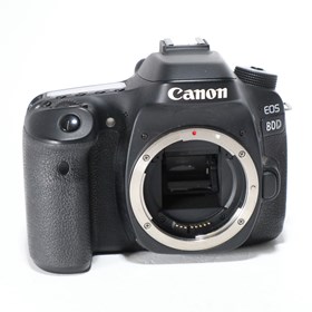 USED Canon EOS 80D Digital SLR Camera Body