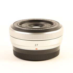 USED Fujifilm XF 27mm f2.8 Lens - Silver