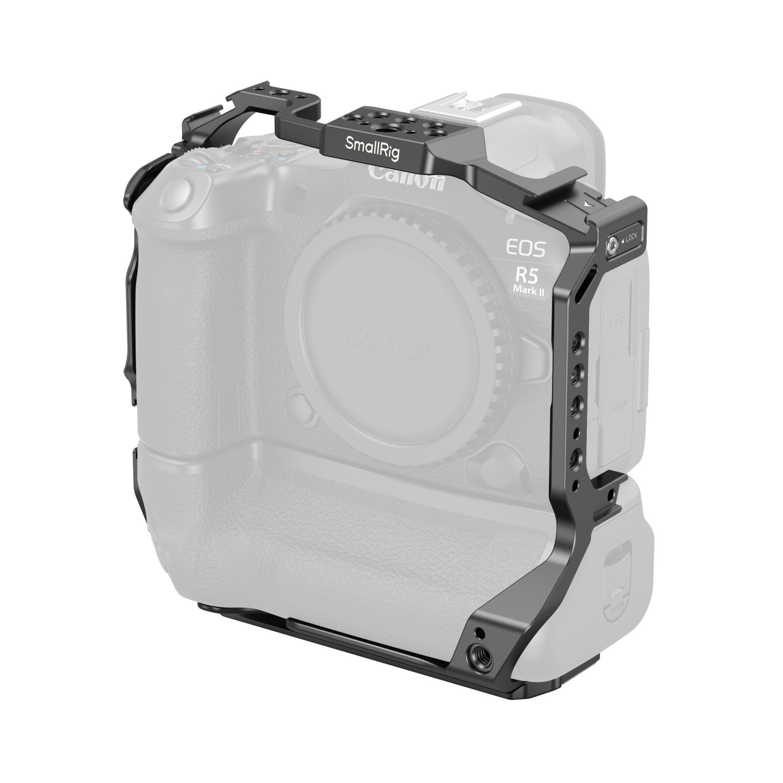SmallRig Cage for Canon EOS R5 Mark II with Battery Grip BG-R20 5623