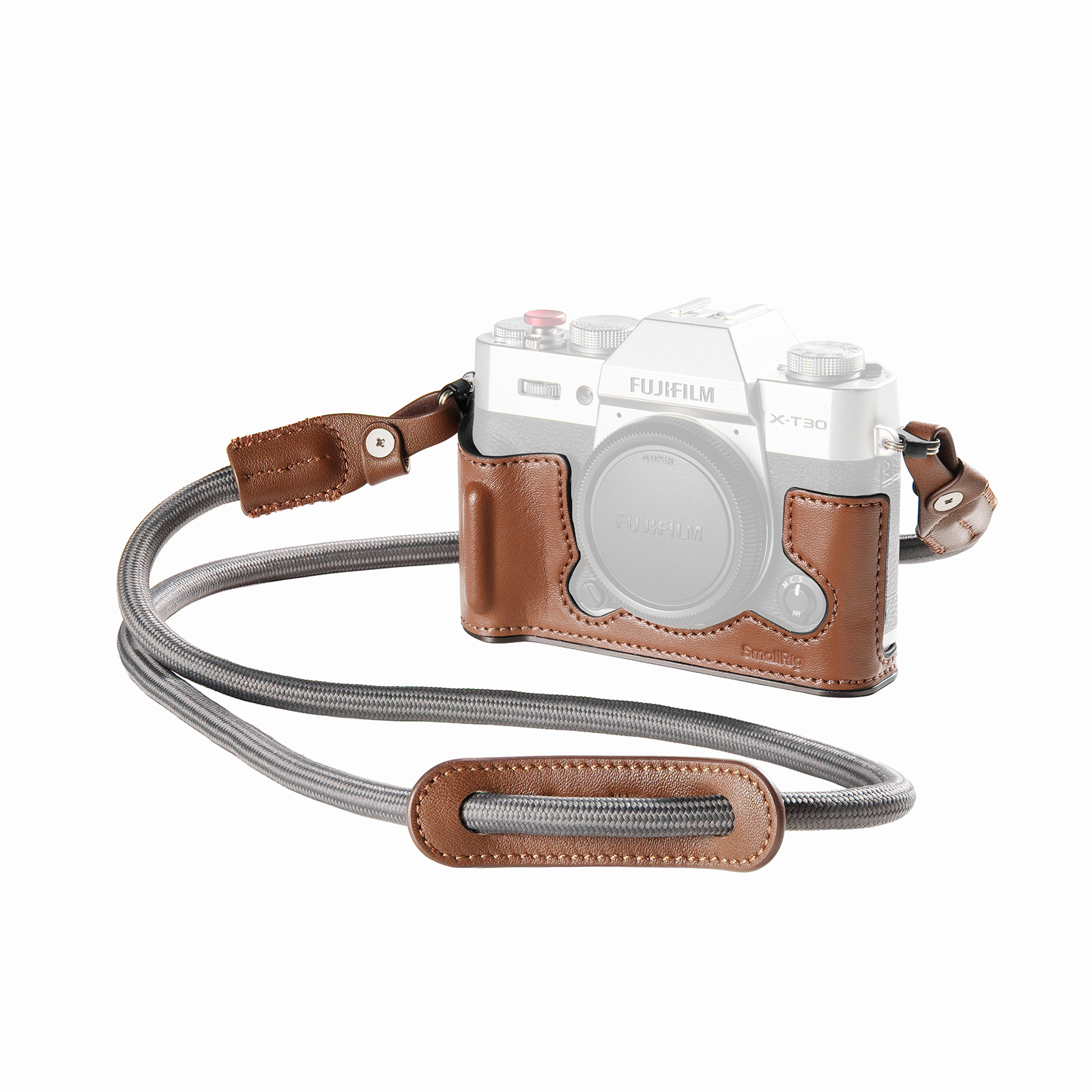 SmallRig Leather Half Case Kit for Fujifilm X-T30/II/III (Brown) 5670