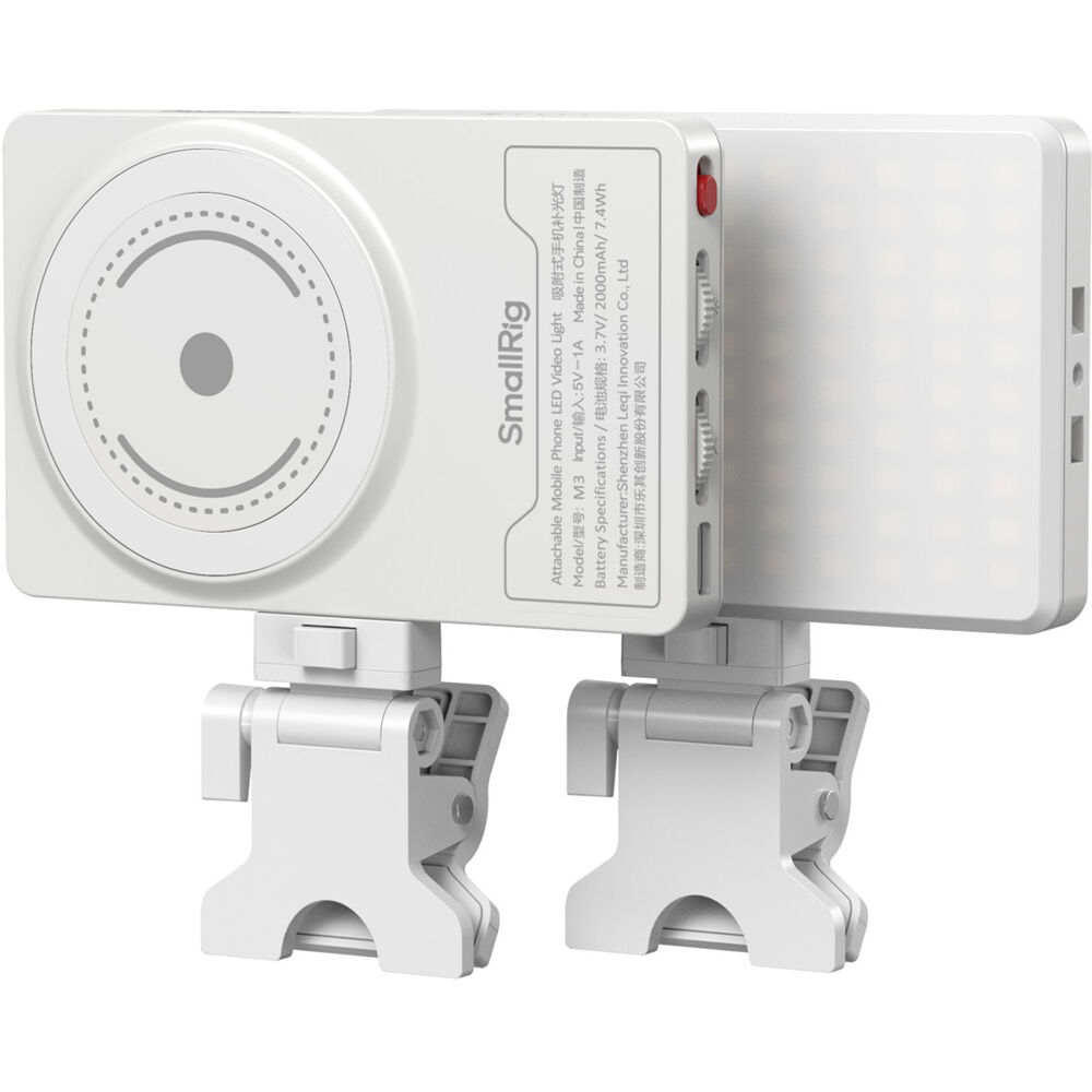 Image of SmallRig M3 Attachable Mobile Phone LED Video Light (White) 5640