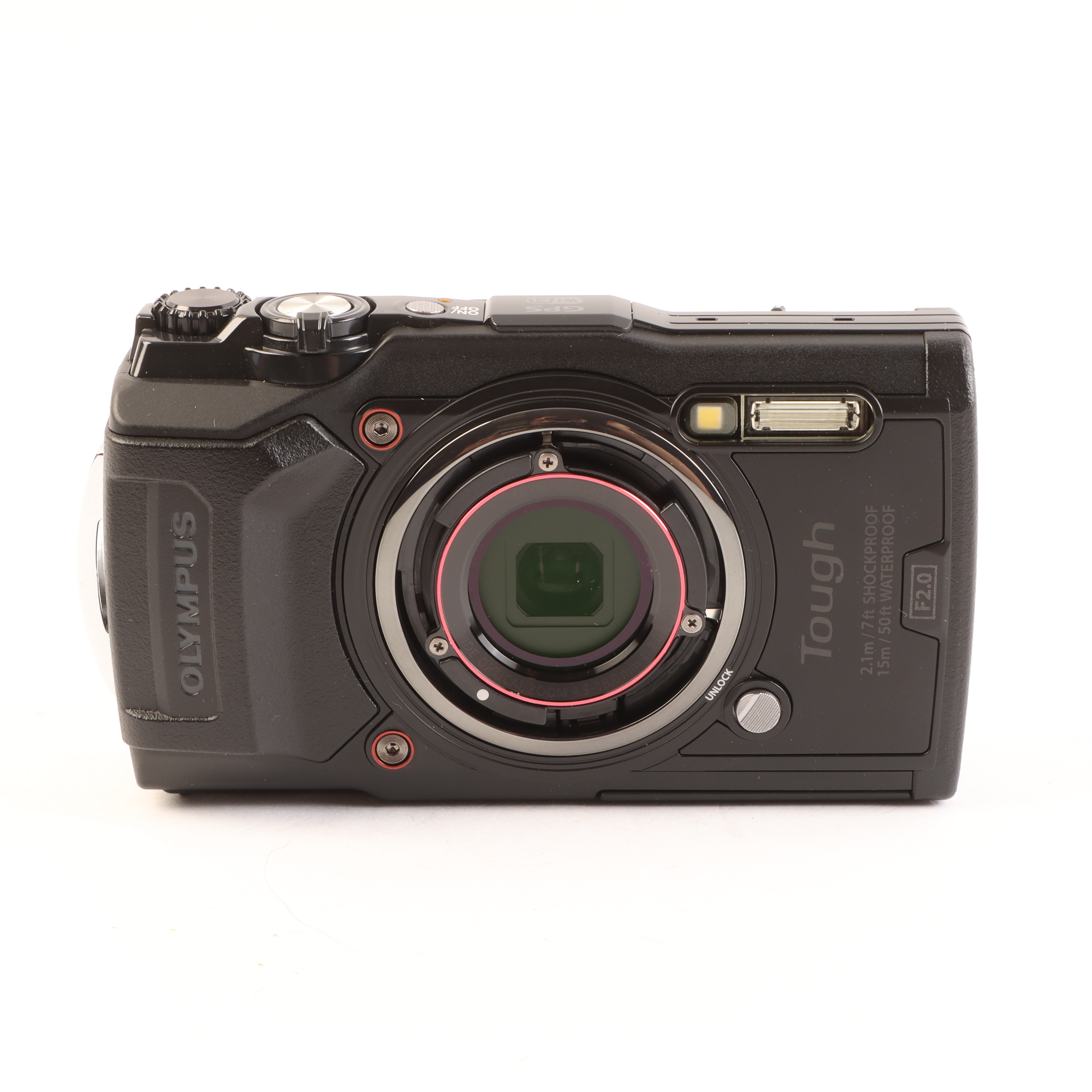 USED Olympus Tough TG-6 Digital Camera - Red