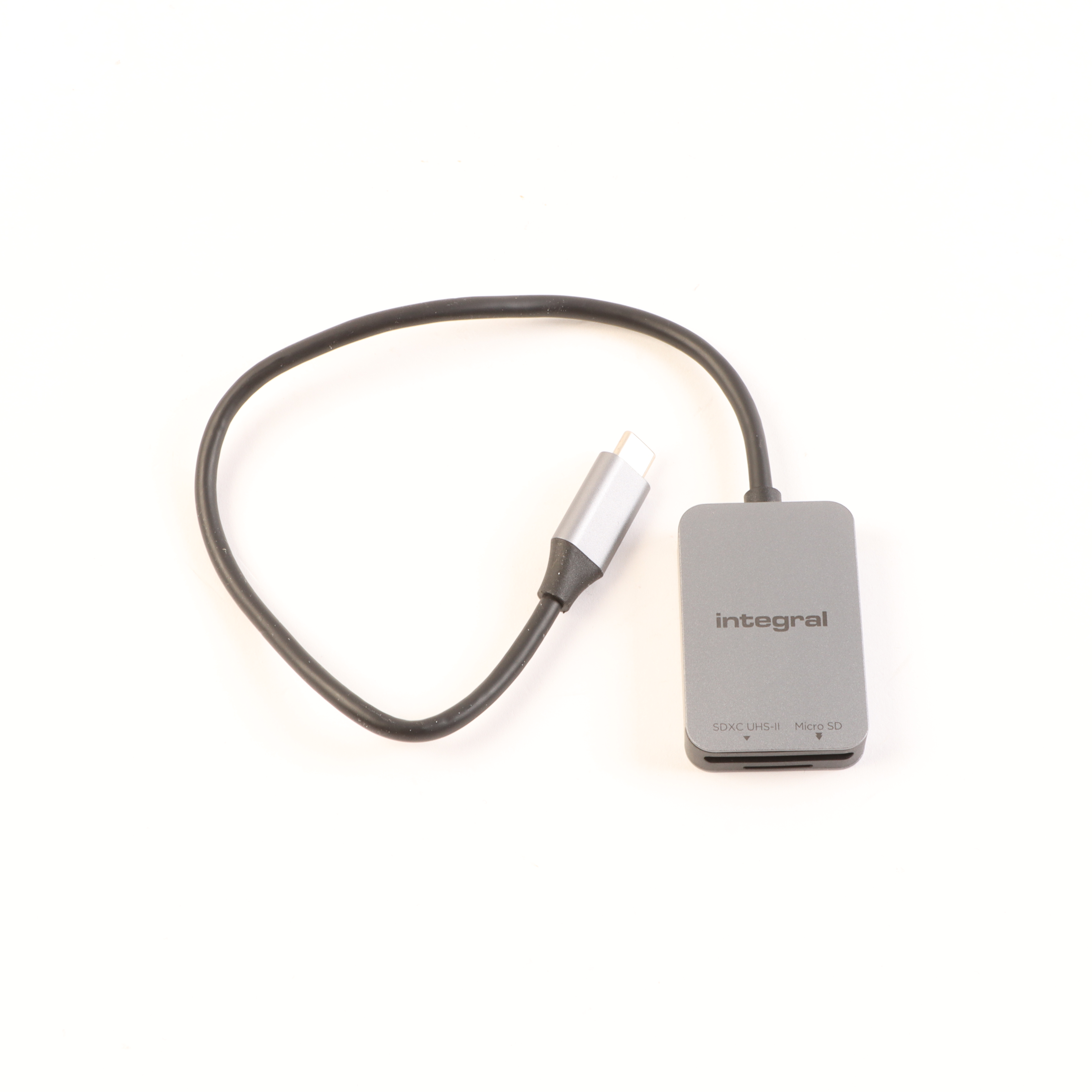 USED Integral Dual Slot UHS-II SD and UHS-I Micro SD Card Reader