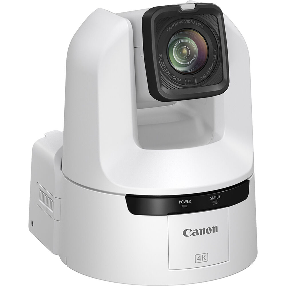 Canon CR-N350 4K PTZ Camera with Auto Tracking (White)