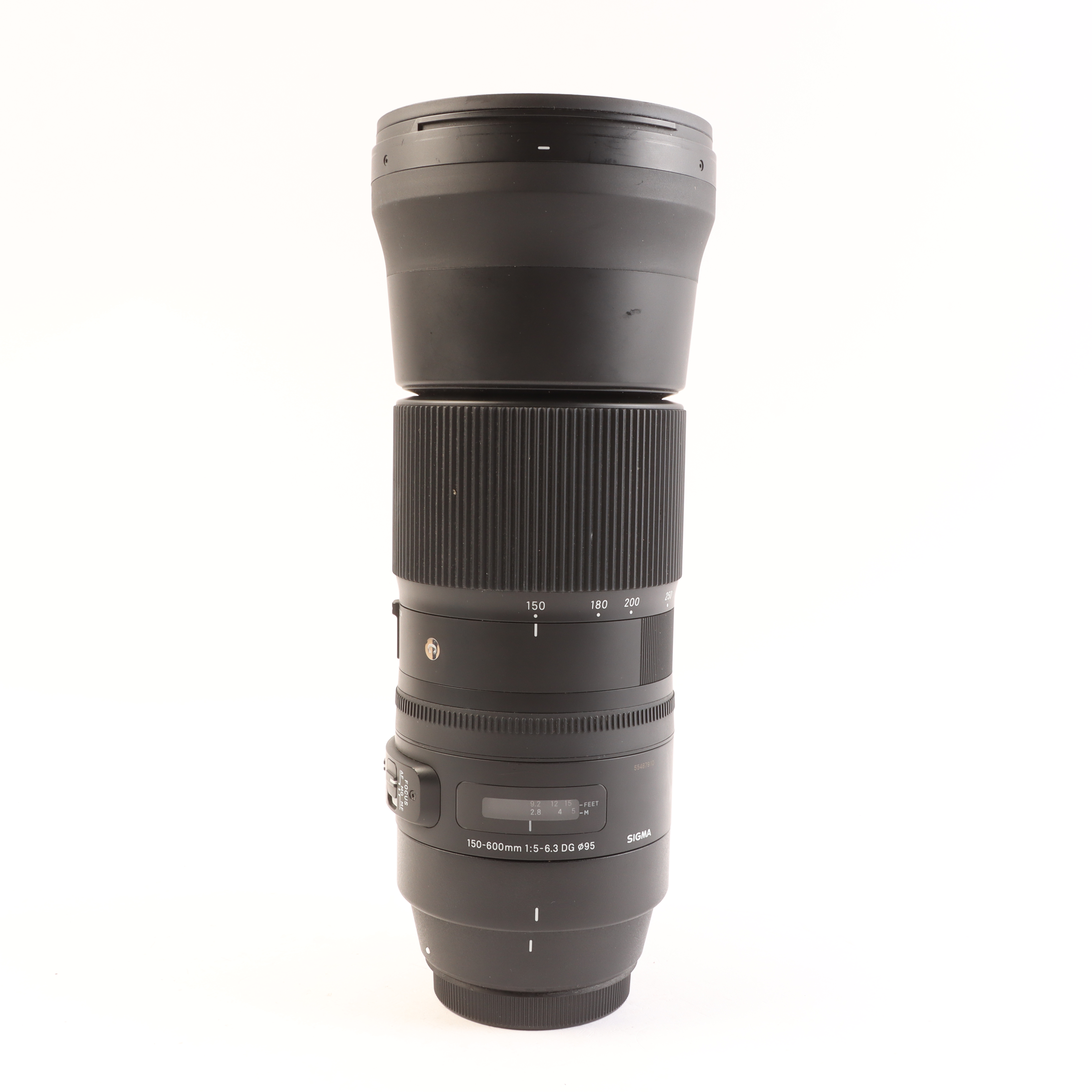 USED Sigma 150-600mm f5-6.3 Contemporary DG OS HSM Lens for Canon EF