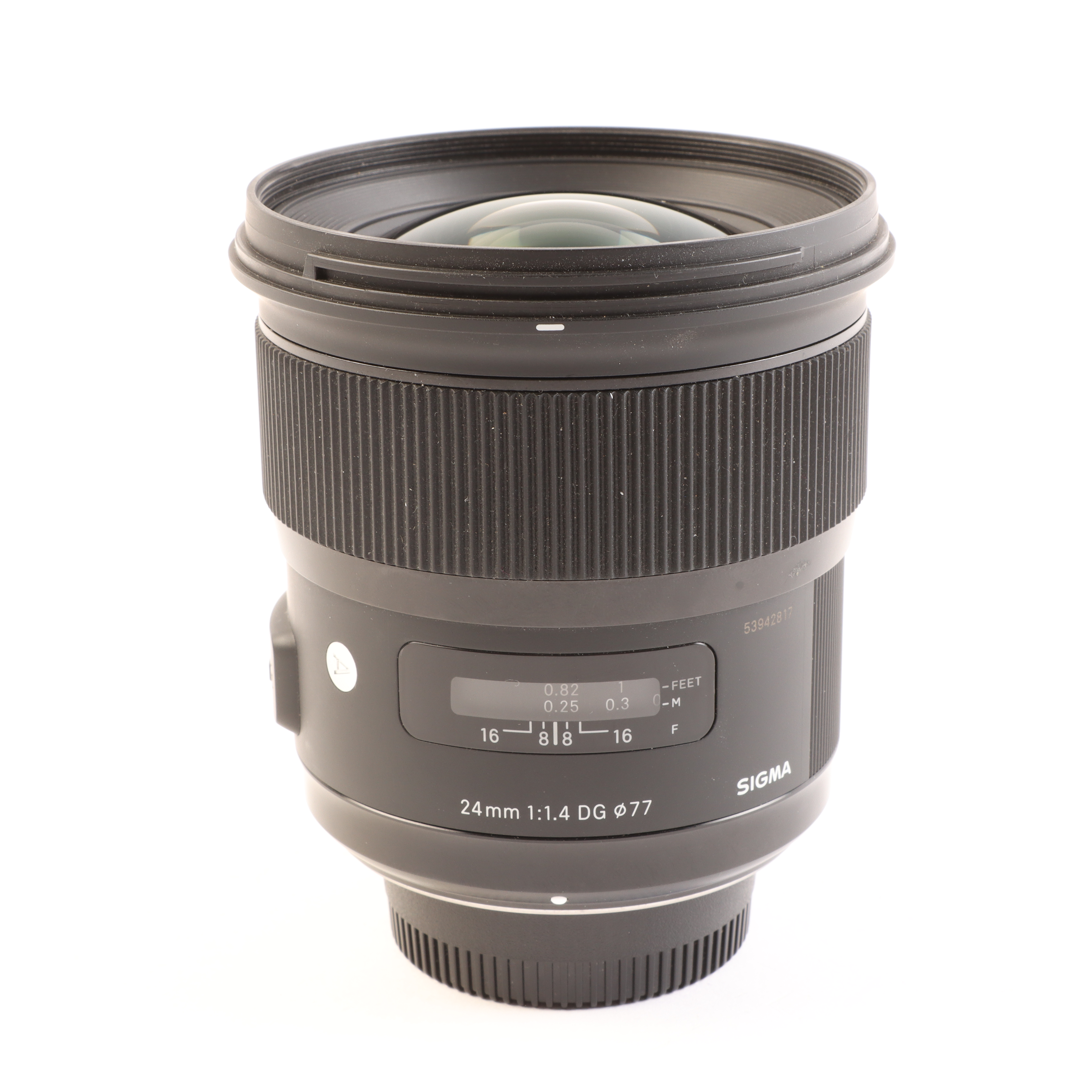 USED Sigma 24mm f1.4 DG HSM Art Lens for Nikon F