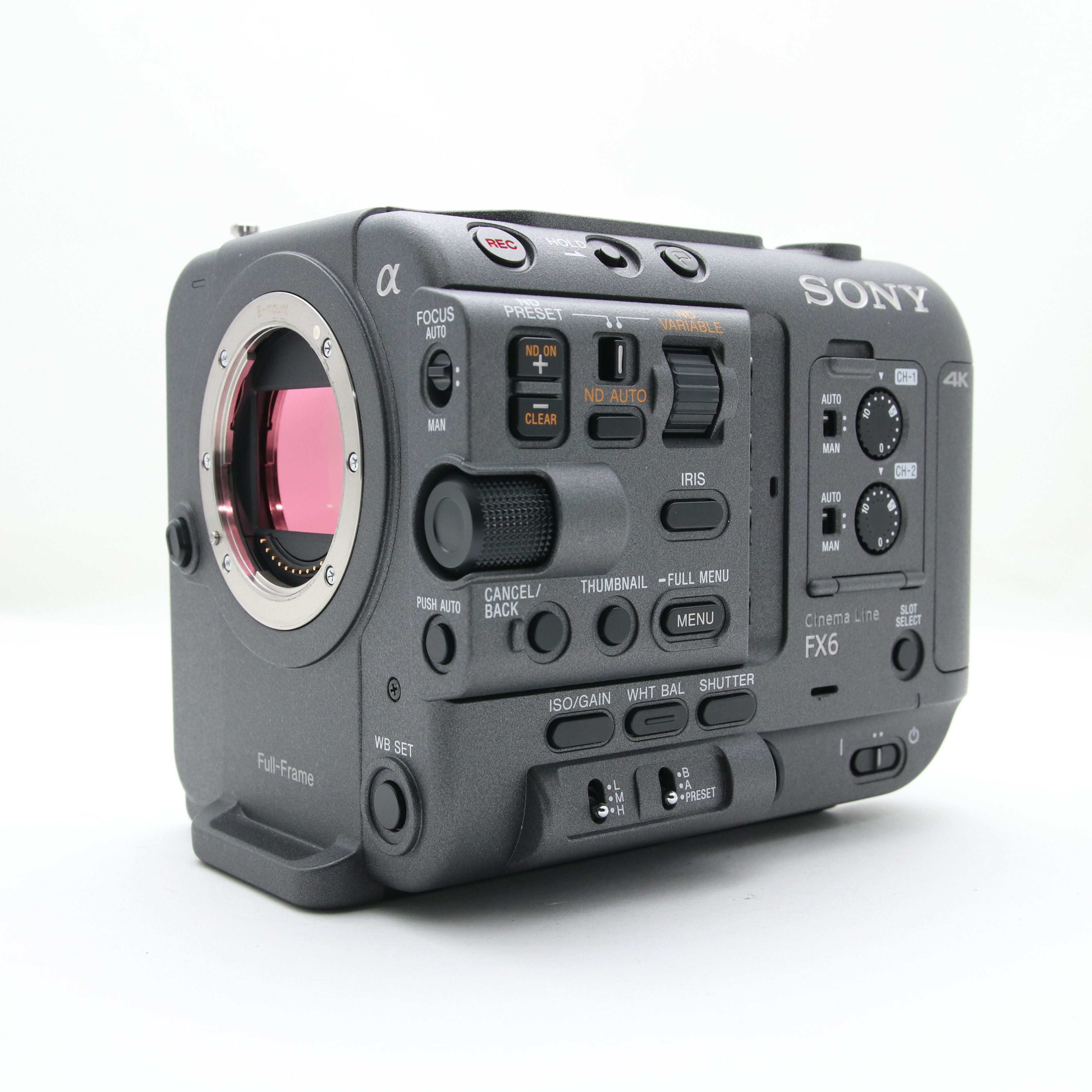 USED Sony FX6 Full-Frame Cinema Line Camcorder