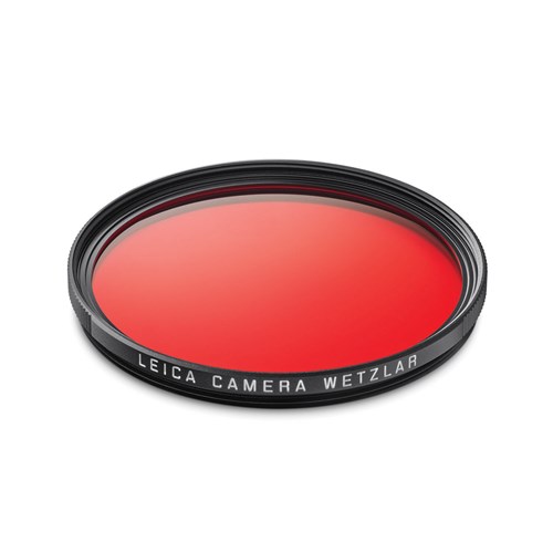 Leica Red Slim Filter E49 - Black