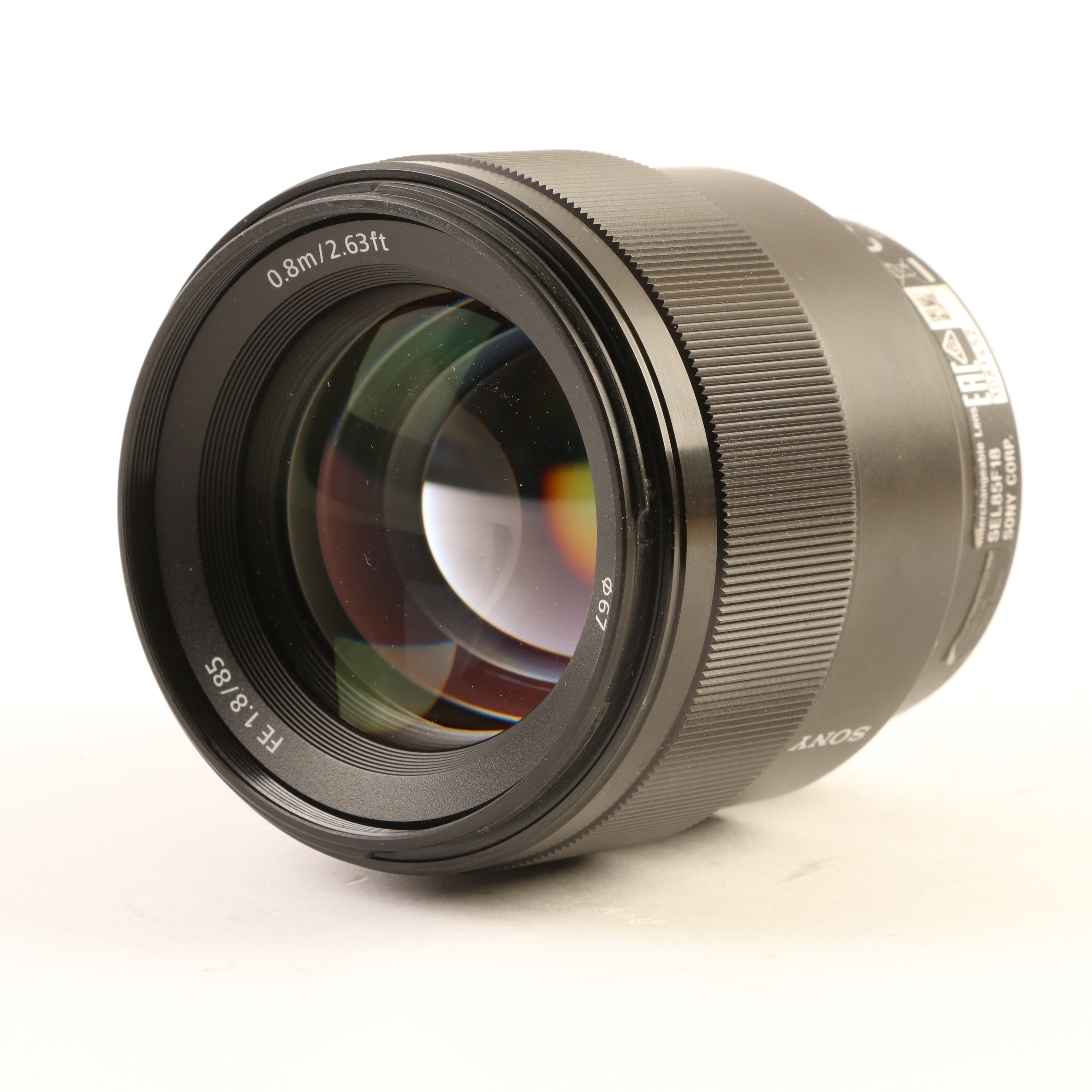 USED Sony FE 85mm f1.8 Prime Lens