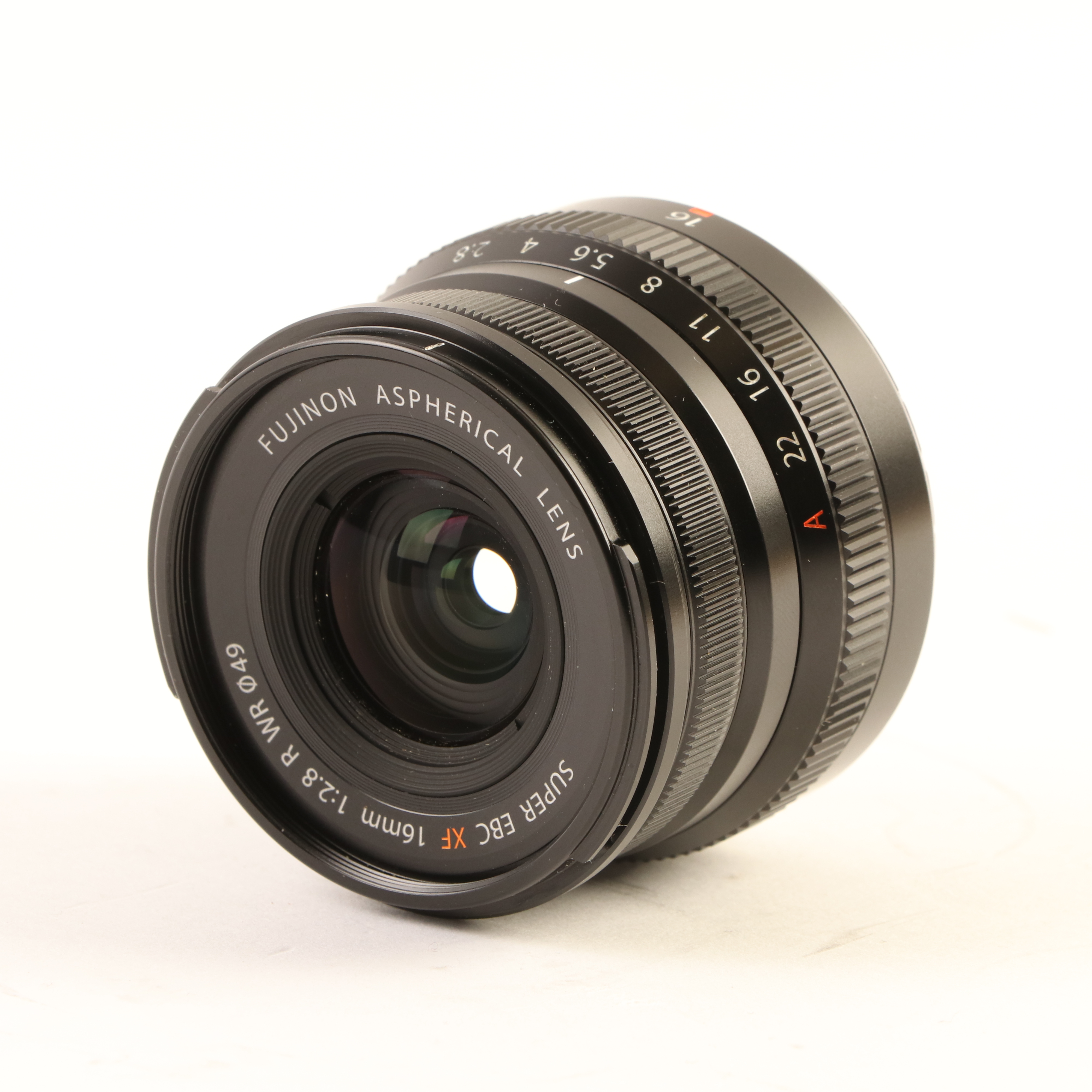 USED Fujifilm XF 16mm f2.8 R WR Lens - Black
