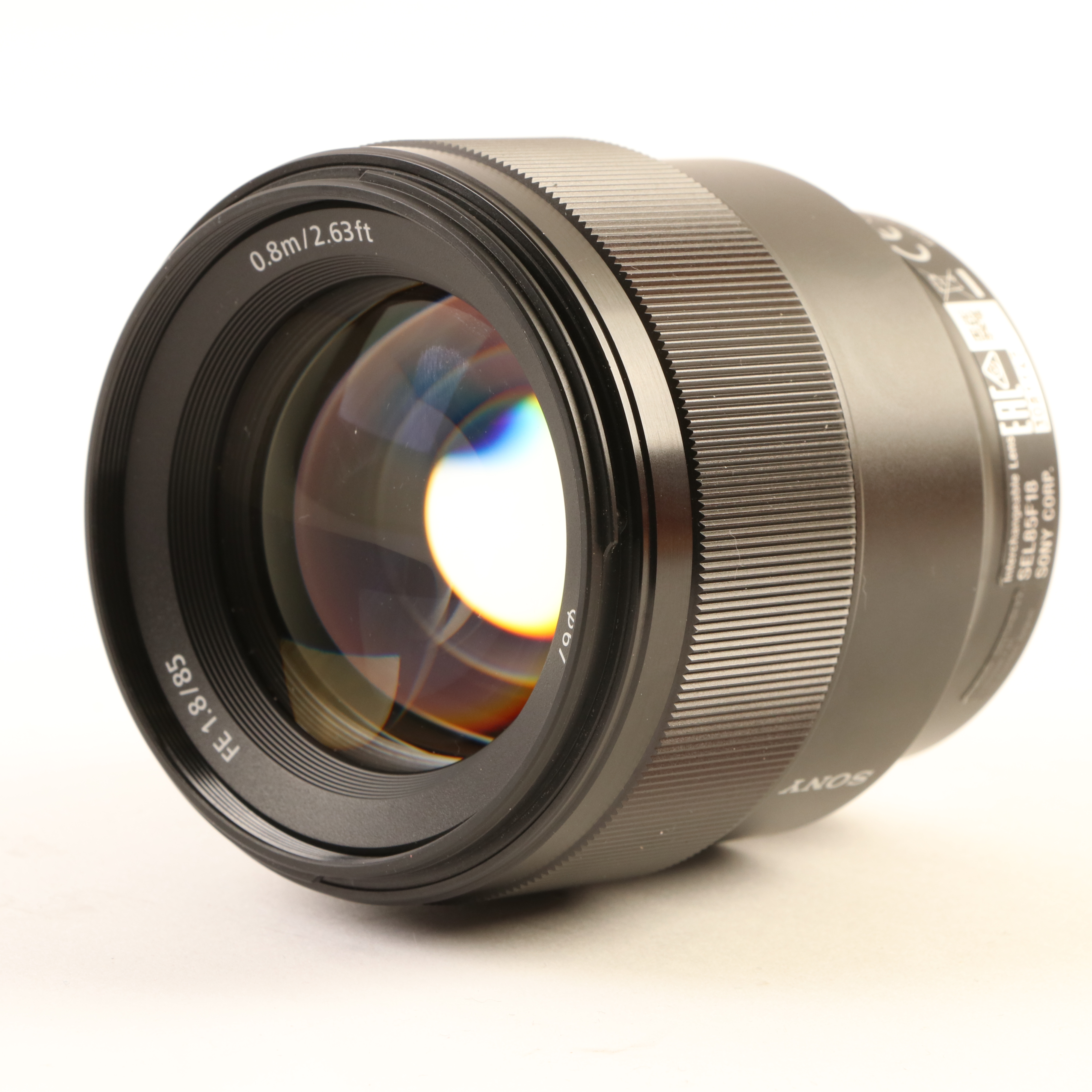 USED Sony FE 85mm f1.8 Prime Lens