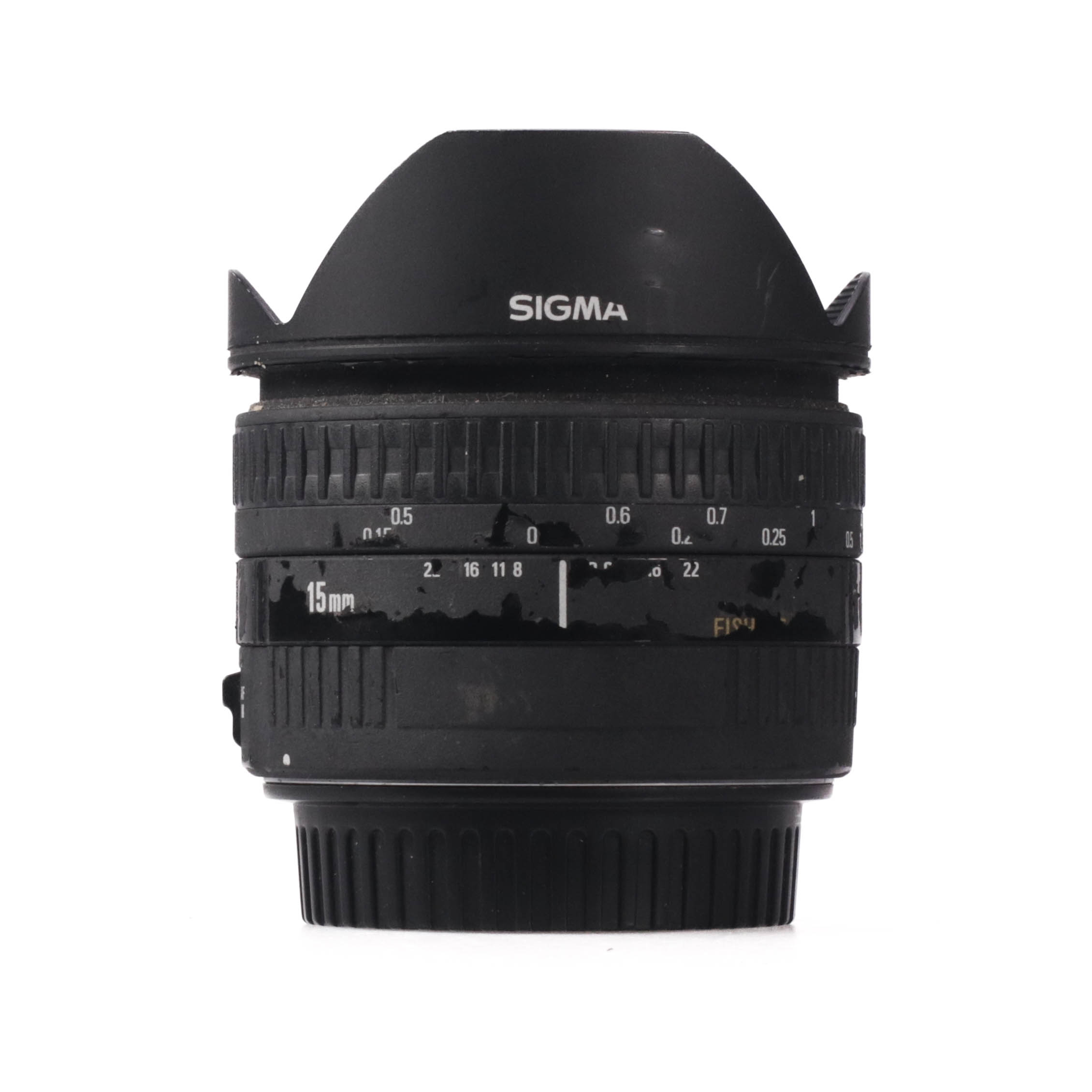 USED Sigma 15mm f2.8 EX DG Fisheye Lens - Canon Fit
