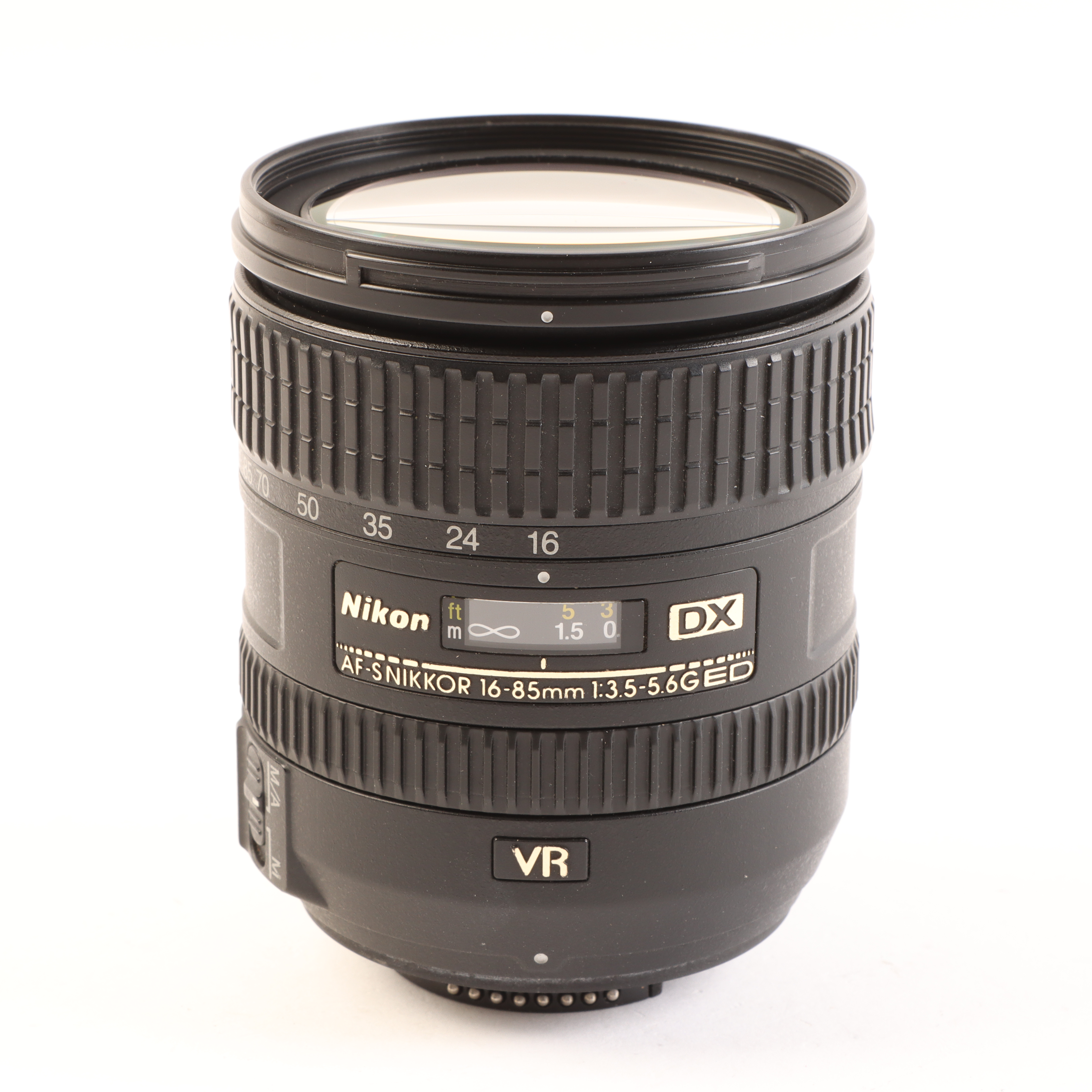USED Nikon 16-85mm f3.5-5.6G VR ED AF-S DX Lens