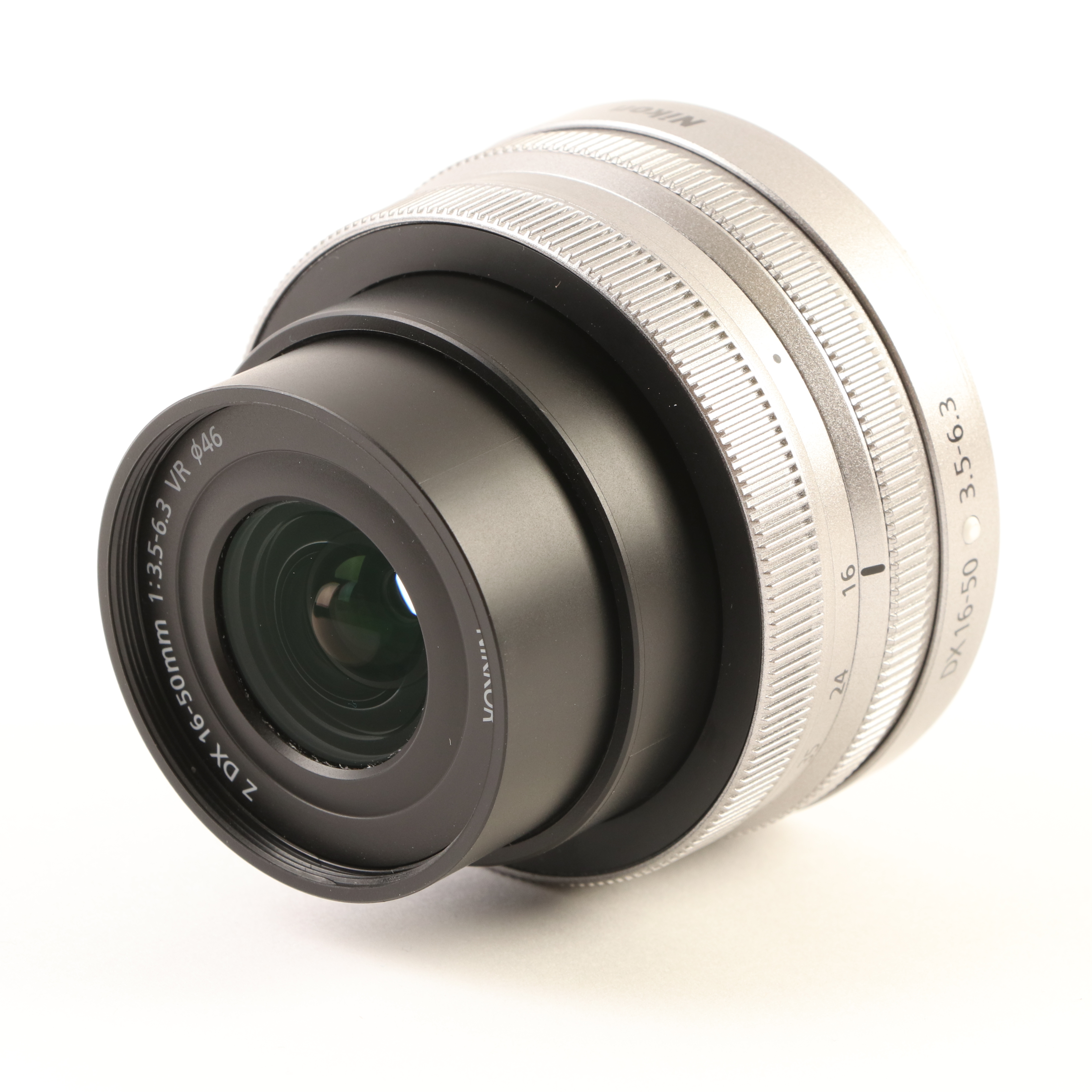 USED Nikon Z 16-50mm f3.5-6.3 DX VR Lens - Silver Edition