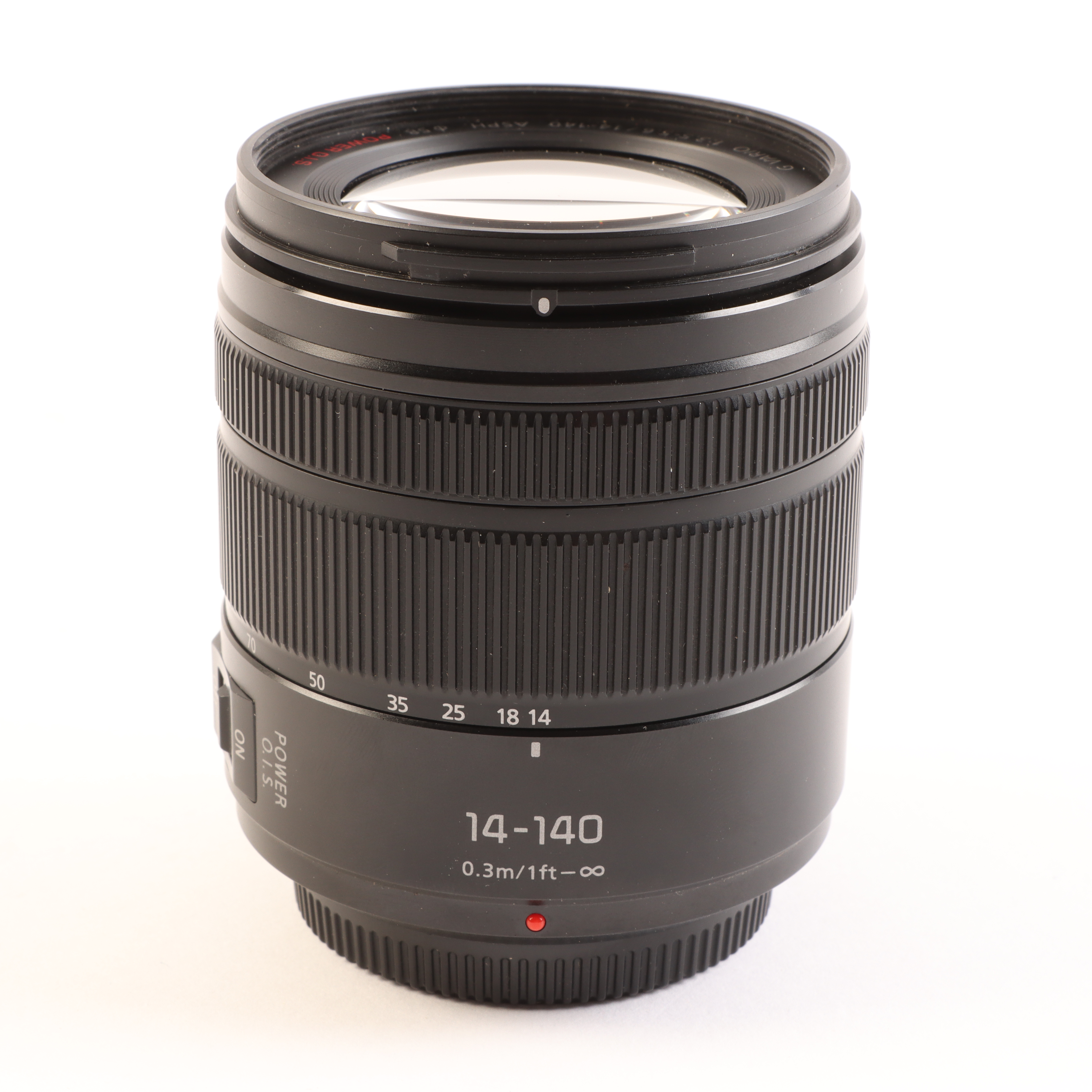 USED Panasonic 14-140mm f3.5-5.6 G Vario ASPH Power OIS Micro Four Thirds Lens