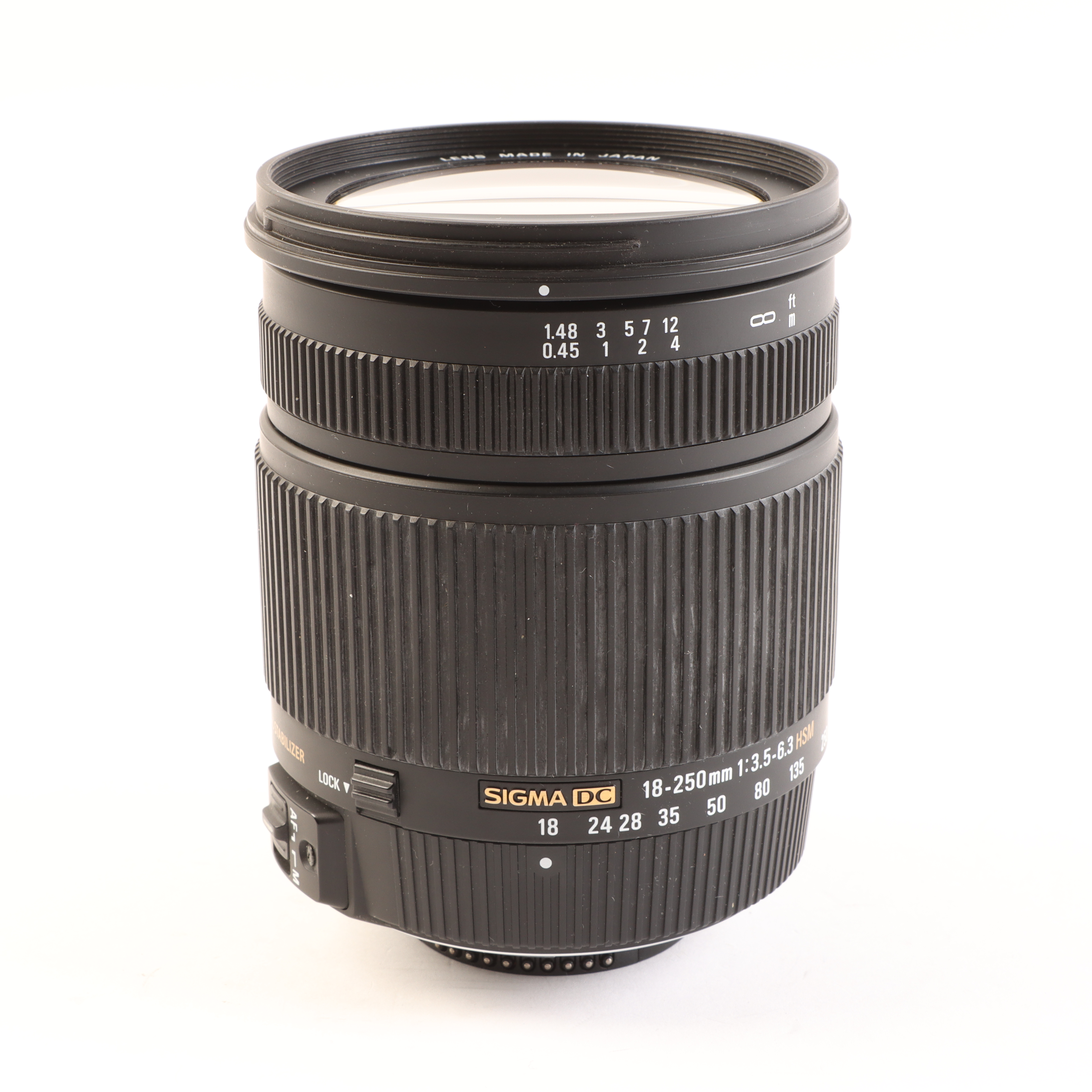 USED Sigma 18-250mm f3.5-6.3 DC OS HSM (72mm) - Nikon Fit