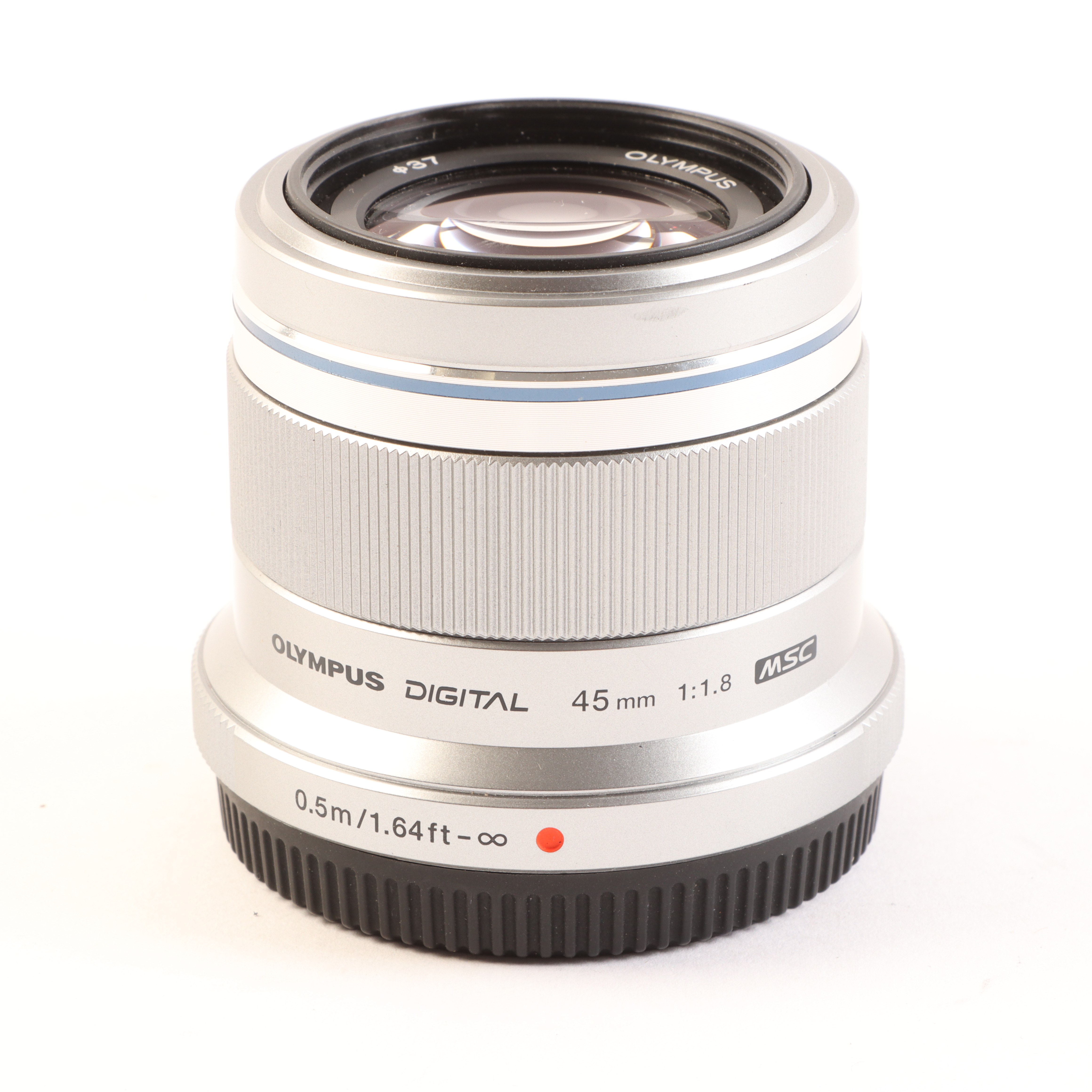 USED Olympus M.Zuiko Digital 45mm f1.8 Digital Lens - Silver