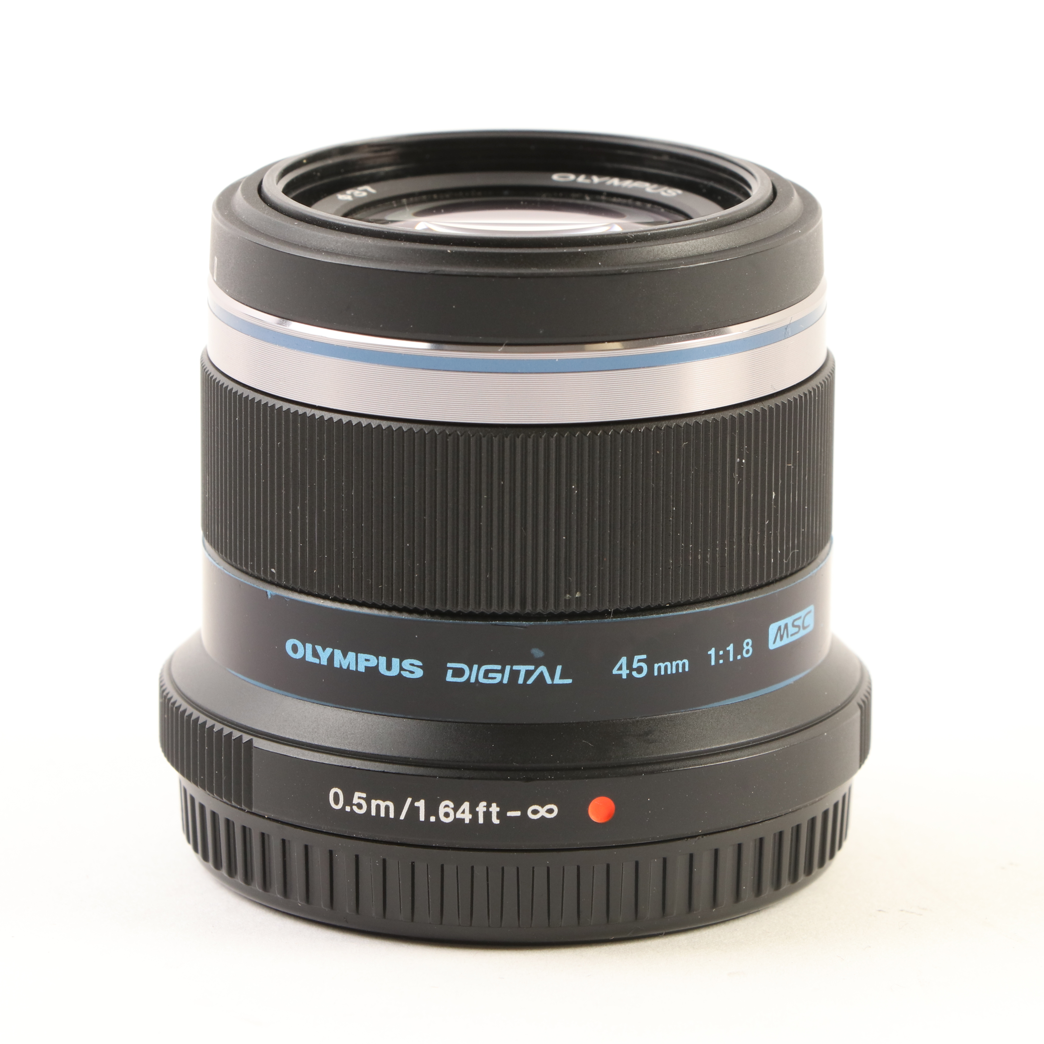 USED Olympus M.Zuiko Digital 45mm f1.8 Digital Lens - Black