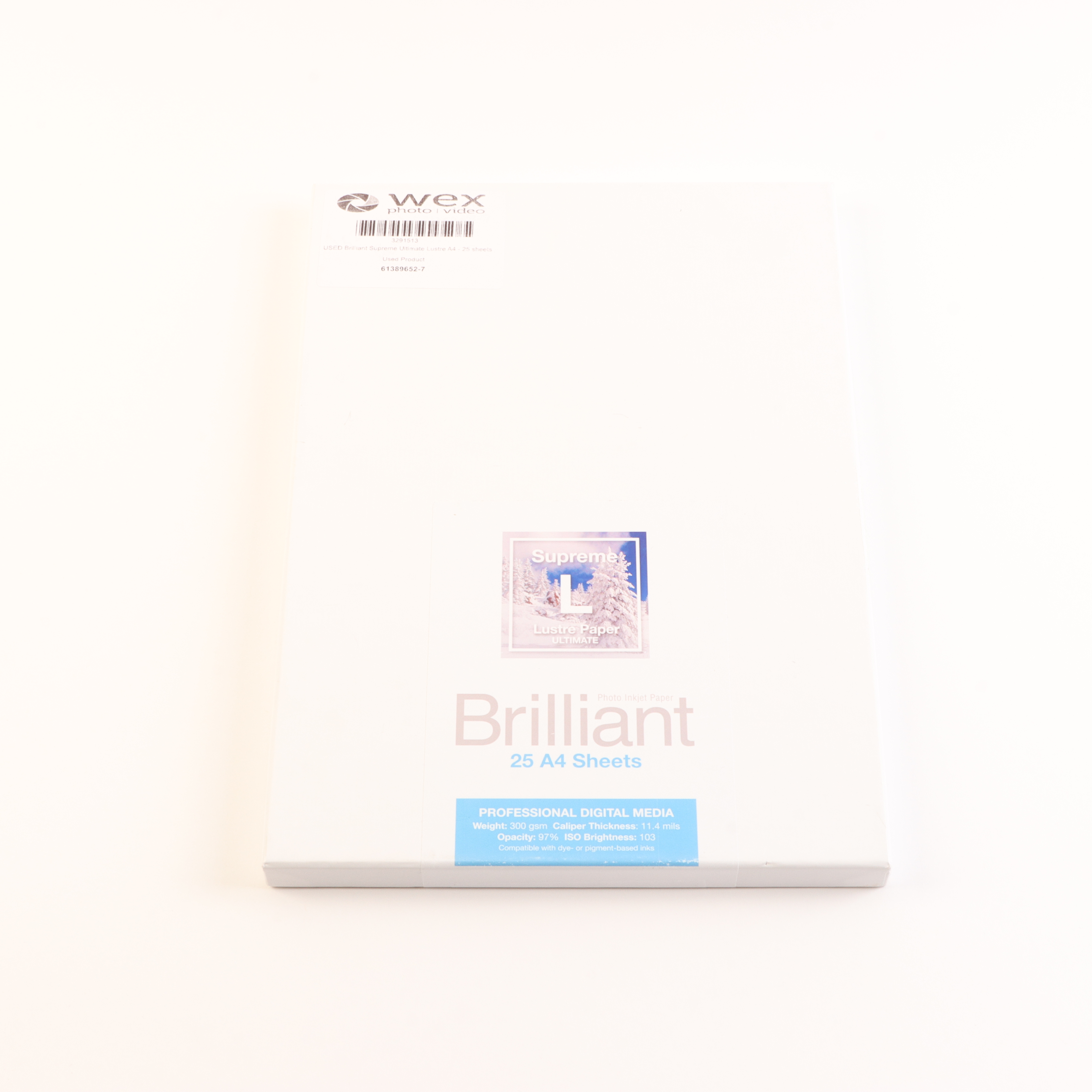 USED Brilliant Supreme Ultimate Lustre A4 - 25 sheets