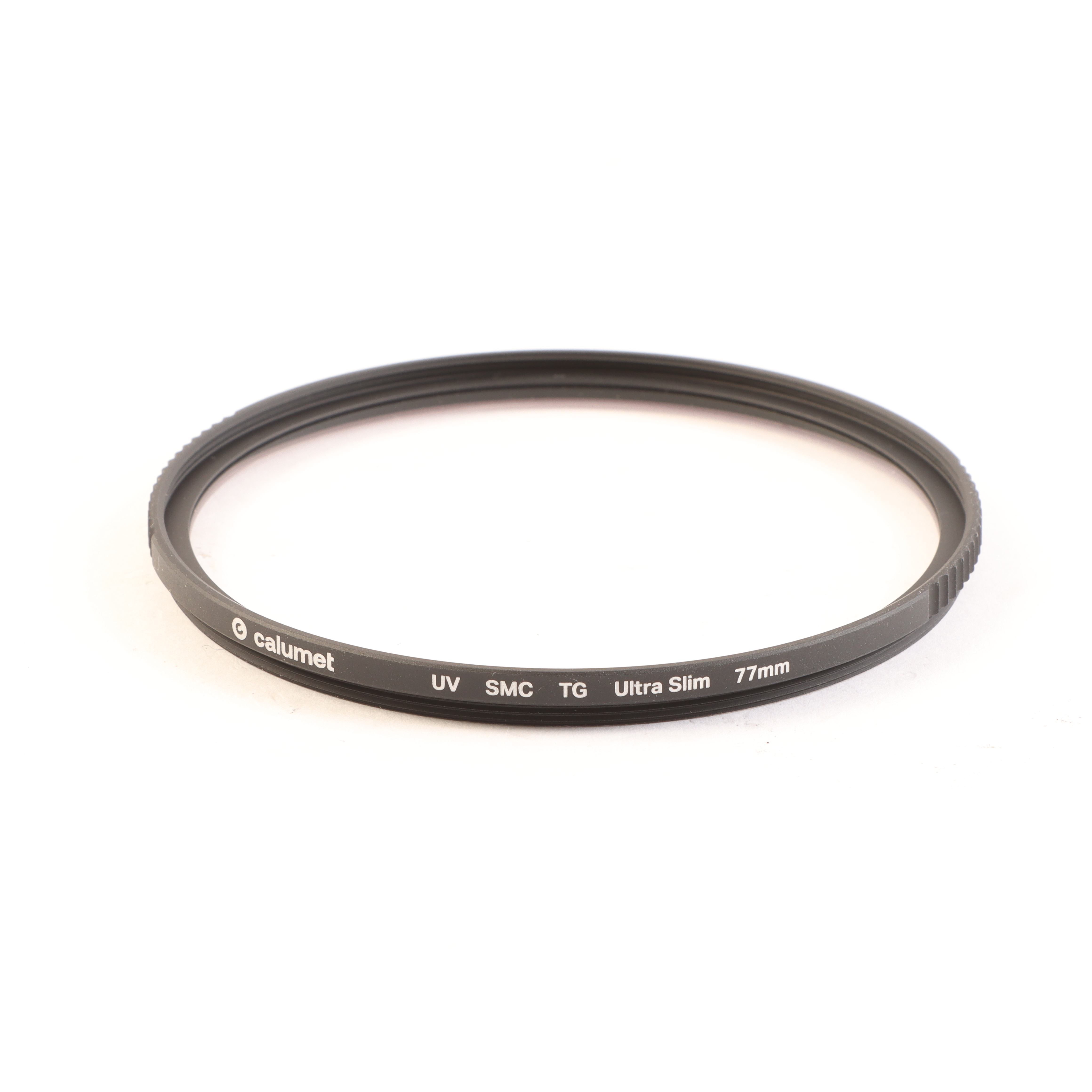 USED Calumet 77mm UV SMC TG Ultra Slim Filter