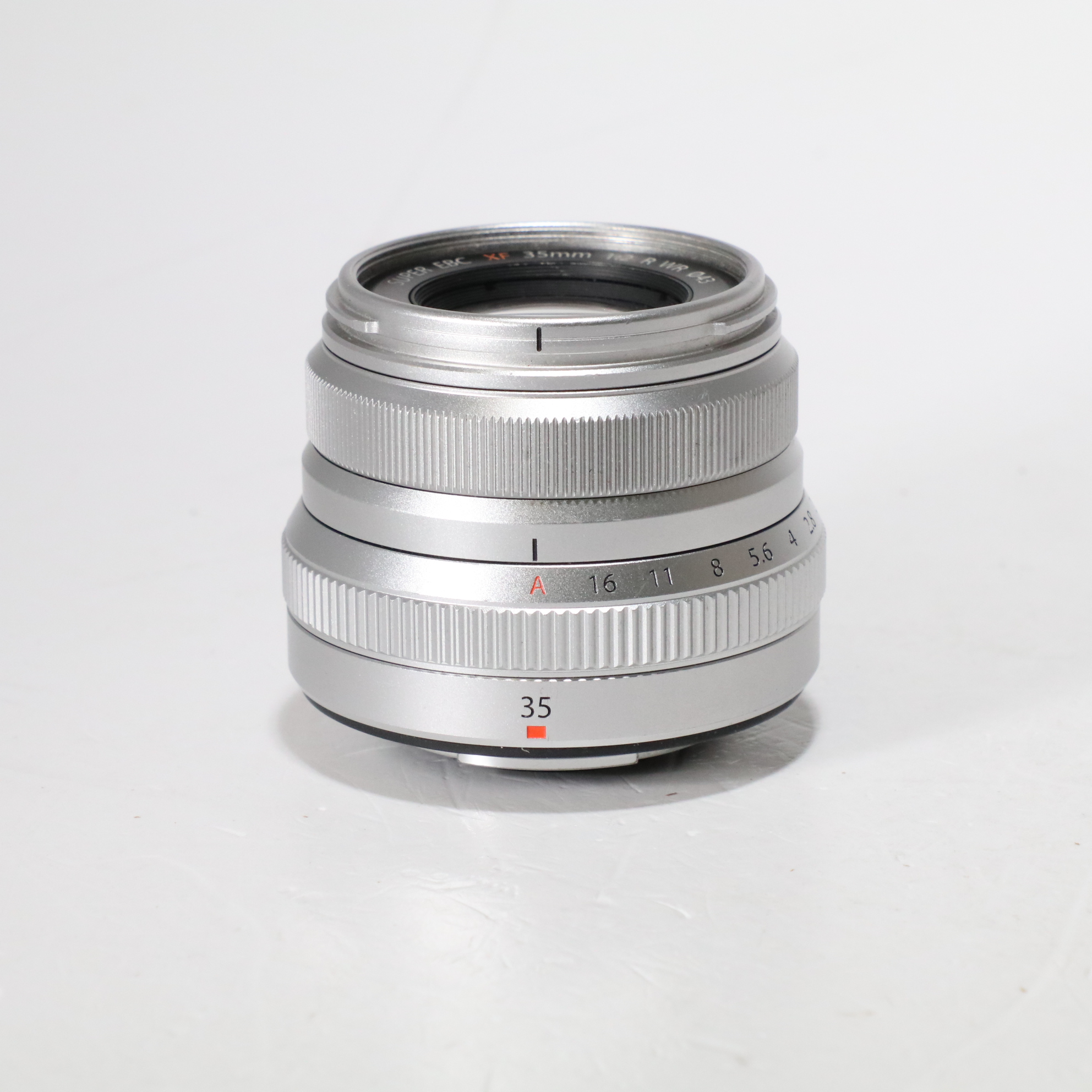 USED Fujifilm XF 35mm f2 R WR Lens - Silver