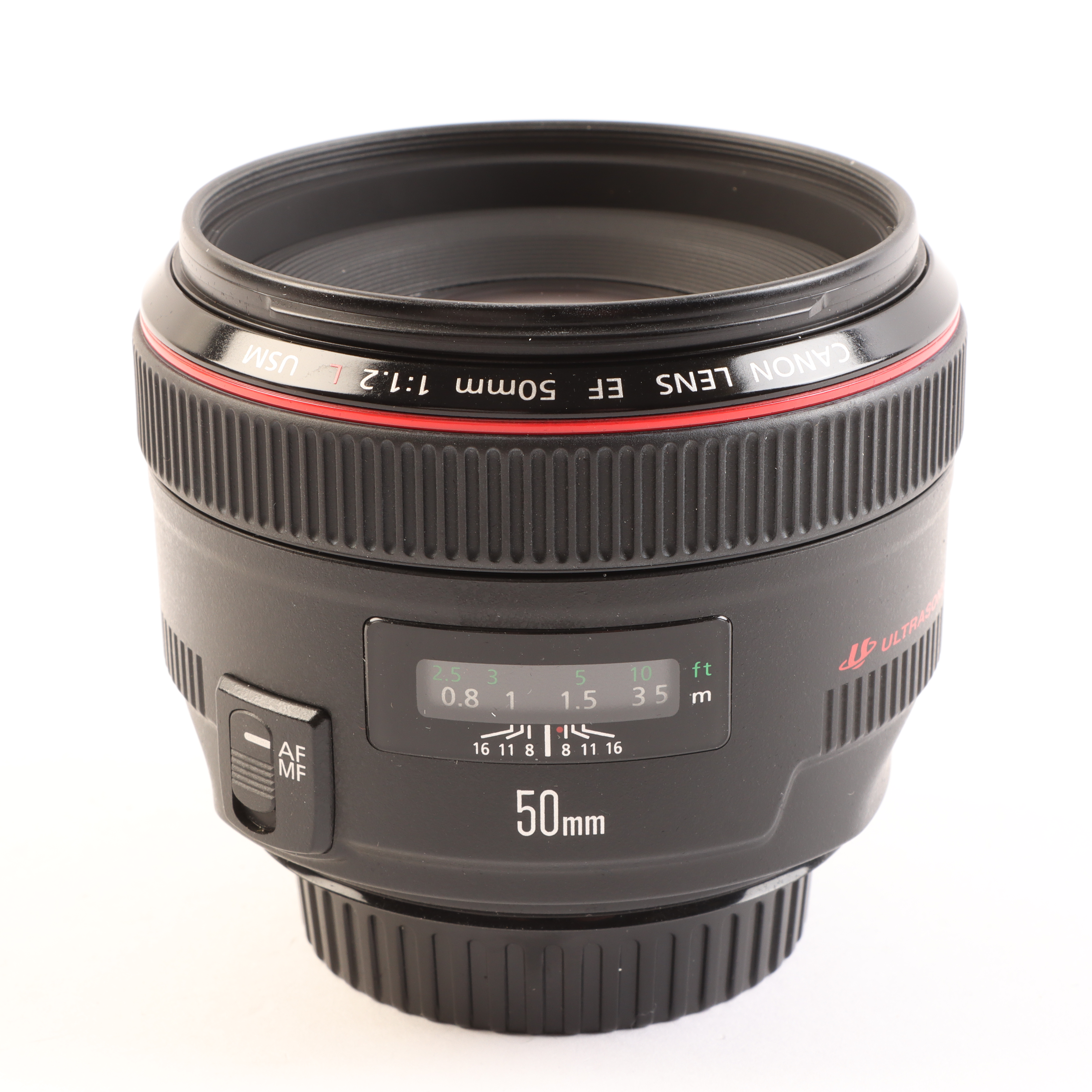 USED Canon EF 50mm f1.2L USM Lens