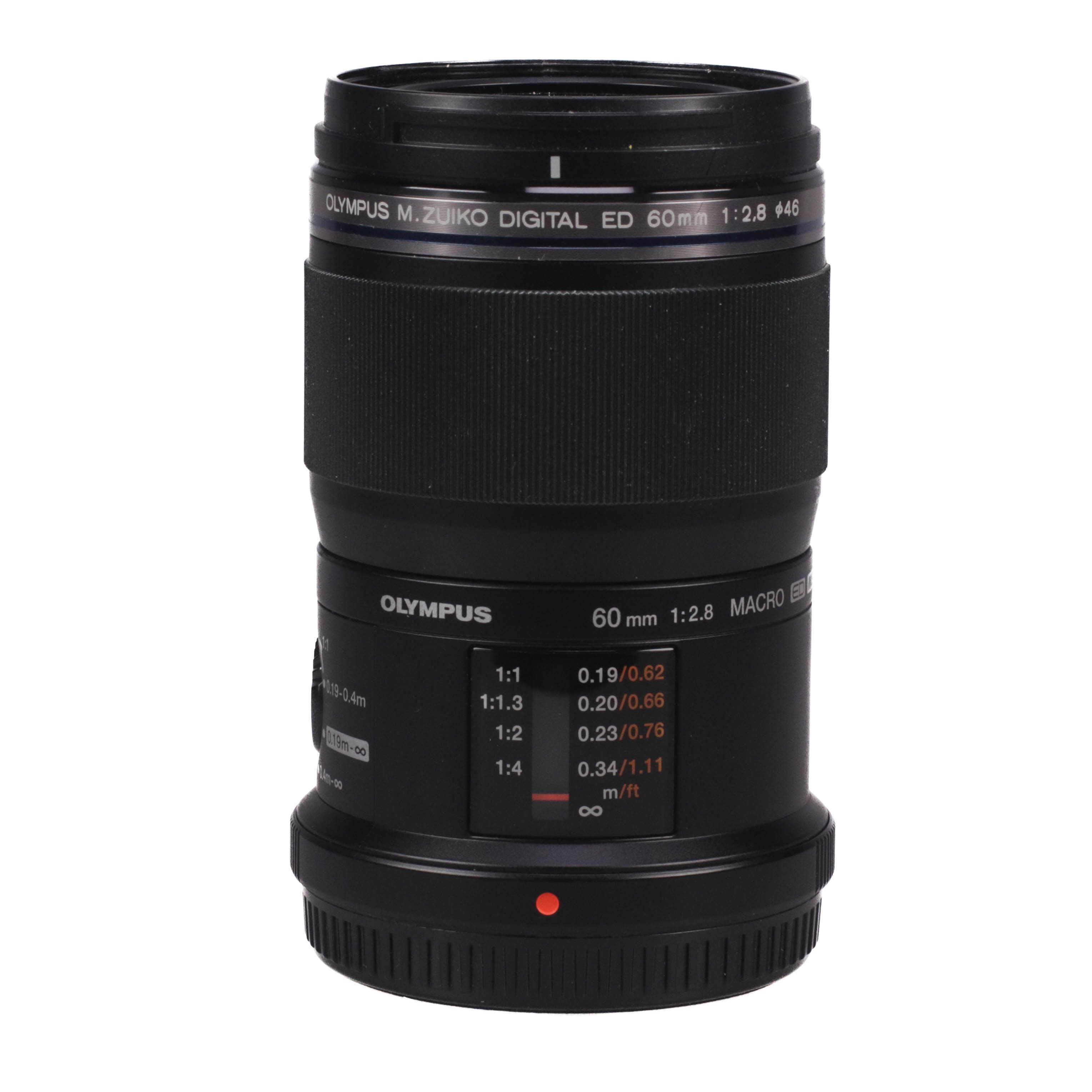 USED Olympus M.Zuiko Digital ED 60mm f2.8 Macro Lens