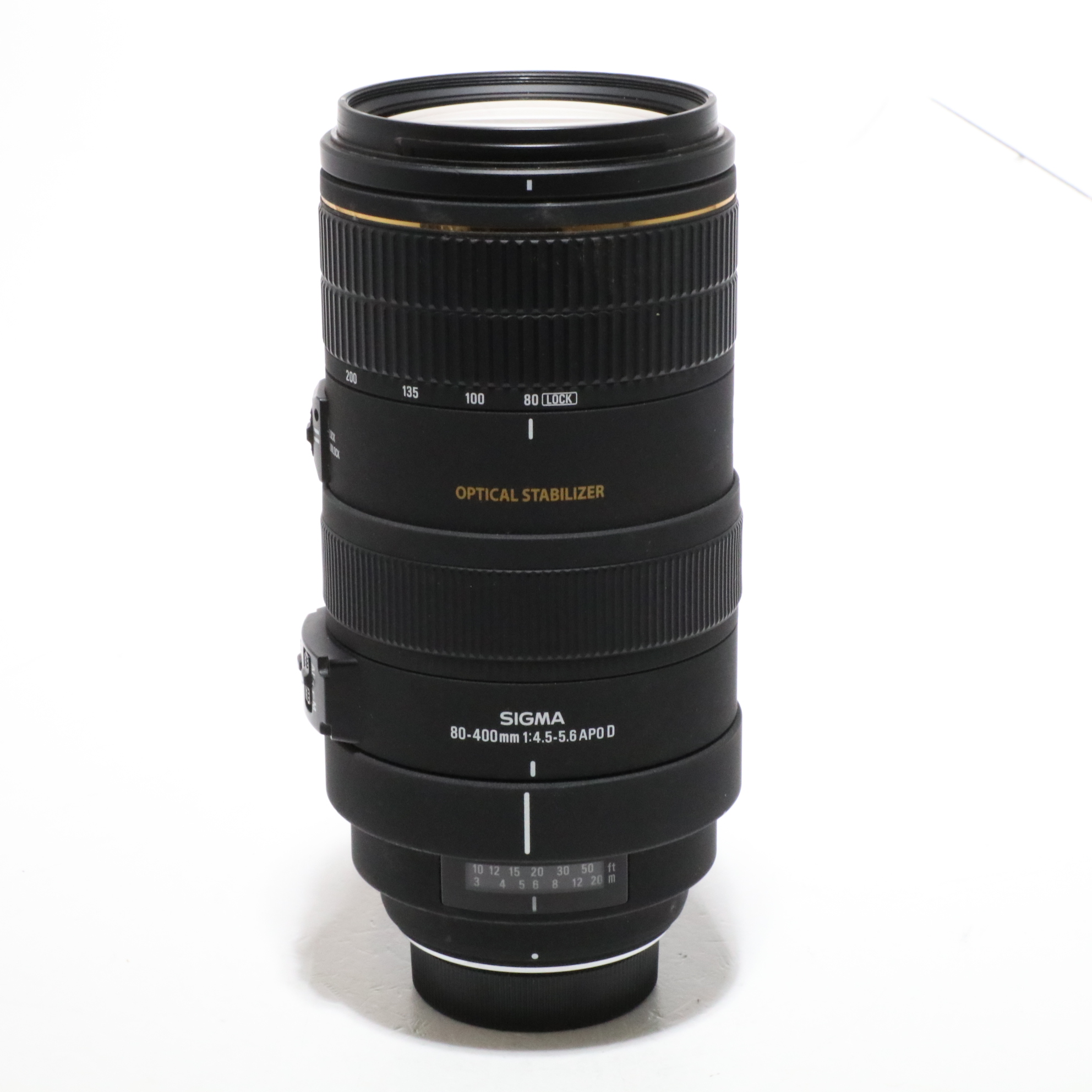 USED Sigma 80-400mm f4.5-5.6 EX APO DG OS Lens - Nikon Fit