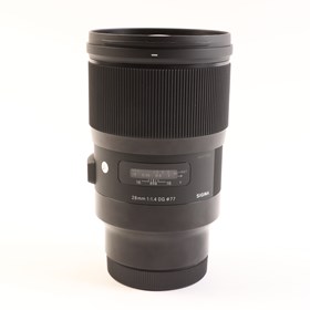 USED Sigma 28mm f1.4 DG HSM Art Lens for L-Mount