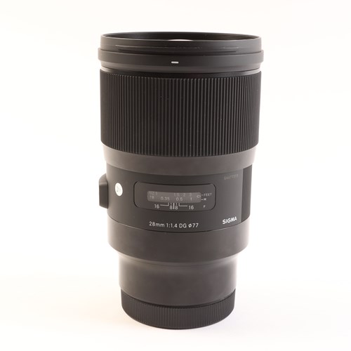 USED Sigma 28mm f1.4 DG HSM Art Lens for L-Mount